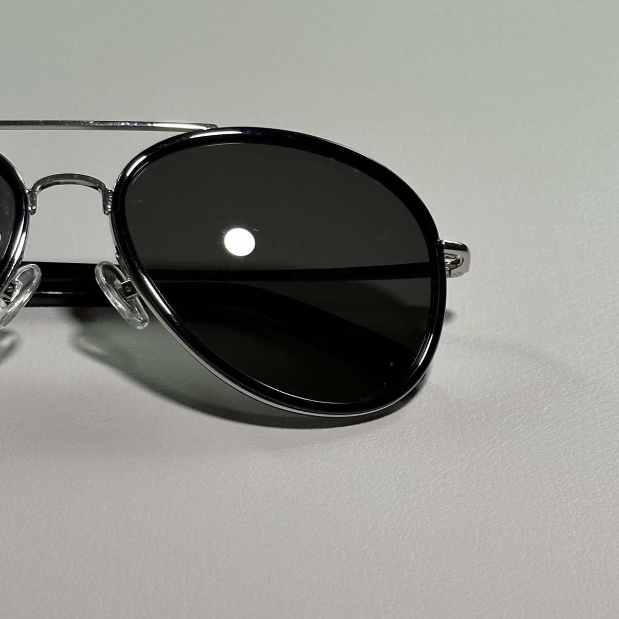 Dries Van Noten × Linda Farrow Linda Farrow x Dries Van Noten DVN/72/1 Aviator Sunglasses Size ONE SIZE - 7 Thumbnail