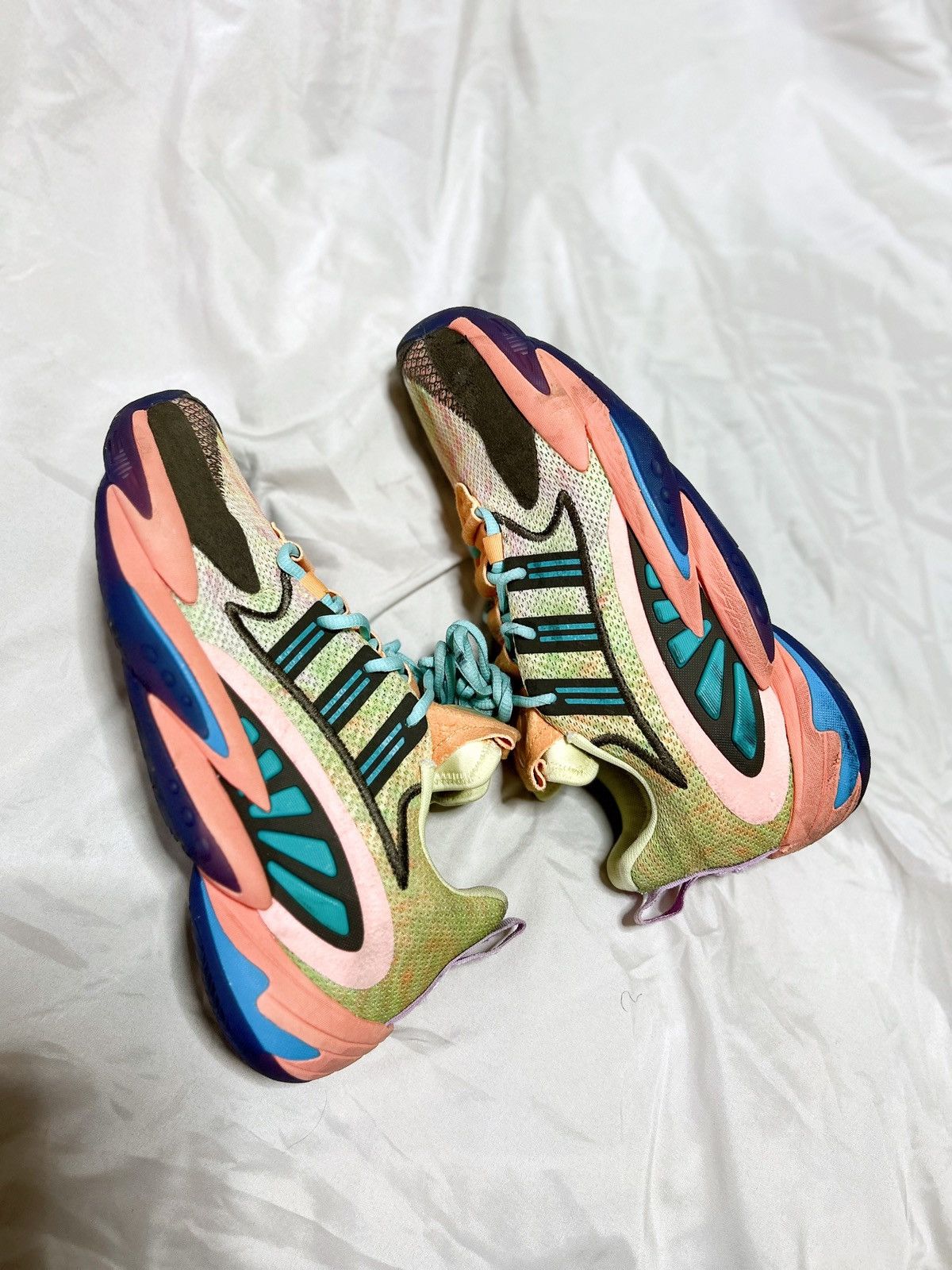 Adidas × Pharrell Adidas Pharrell x Crazy BYW 2.0 'Chalk Coral' Size US 9.5 / EU 42-43 - 1 Thumbnail