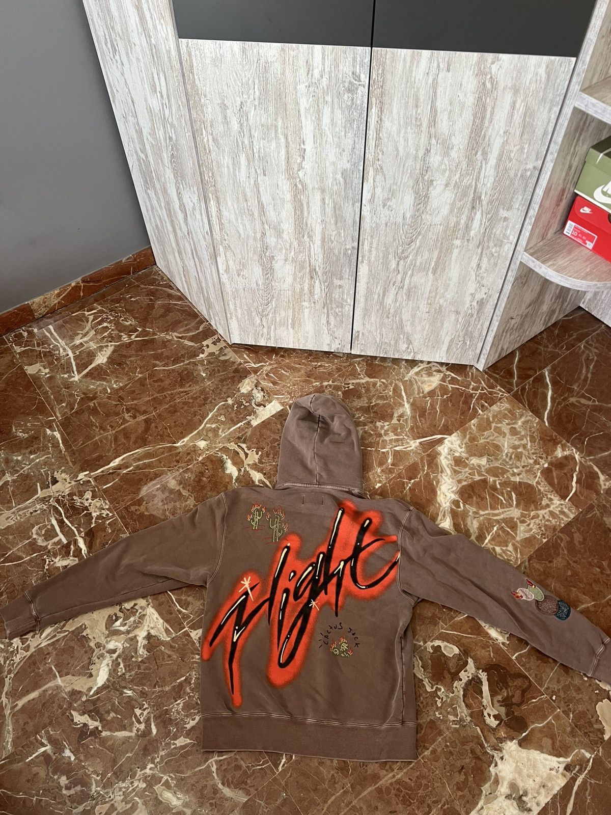 Jordan Brand × Travis Scott Jordan x Cactus Jack Graphic Fligth Hoodie Size US M / EU 48-50 / 2 - 3 Thumbnail