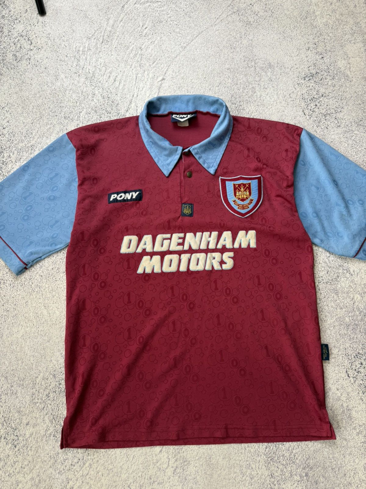 Umbro Vintage Umbro WEST HAM UNITED Centenary Shirt 1995-97 Size US M / EU 48-50 / 2 - 2 Thumbnail