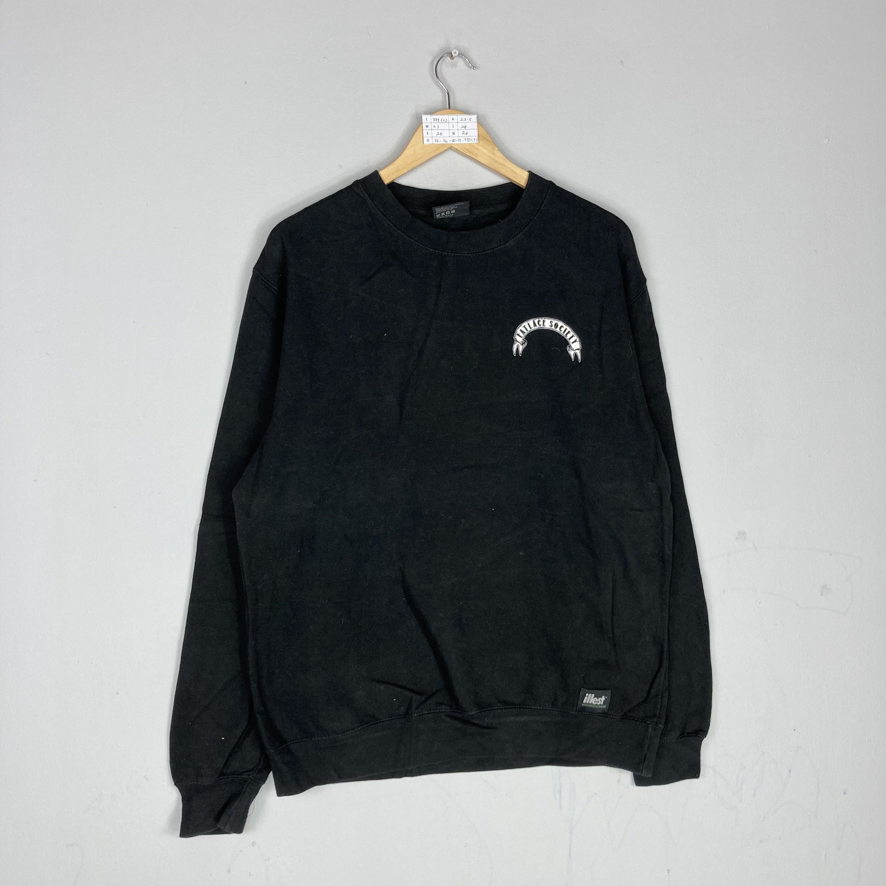 Vintage Vintage FATLACE SOCIETY WORLWIDE Crewneck Sweatshirt Size US L / EU 52-54 / 3 - 3 Thumbnail