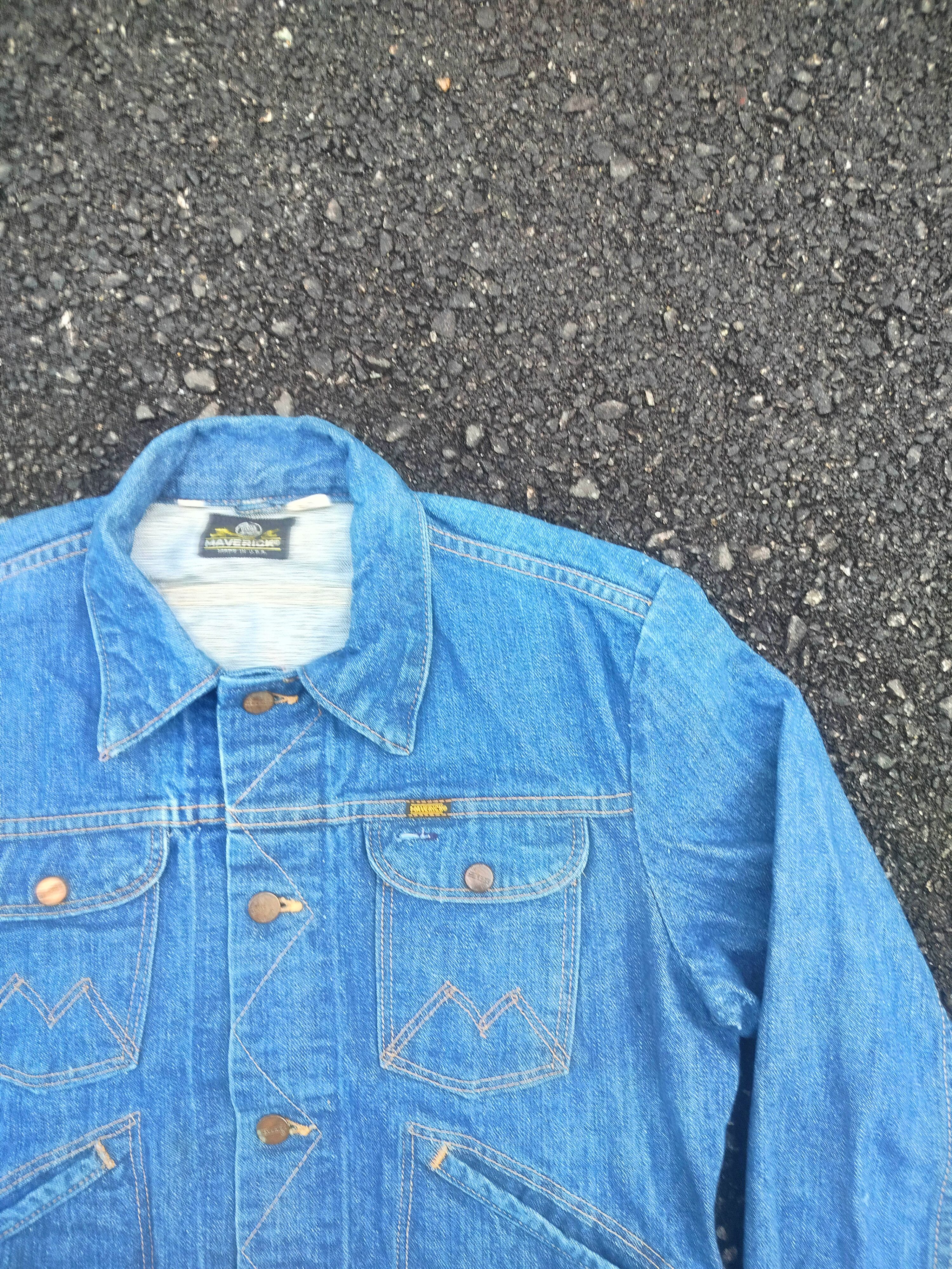 Vintage VINTAGE MAVERICK BLUE BELL DENIM JACKET Size US M / EU 48-50 / 2 - 5 Thumbnail