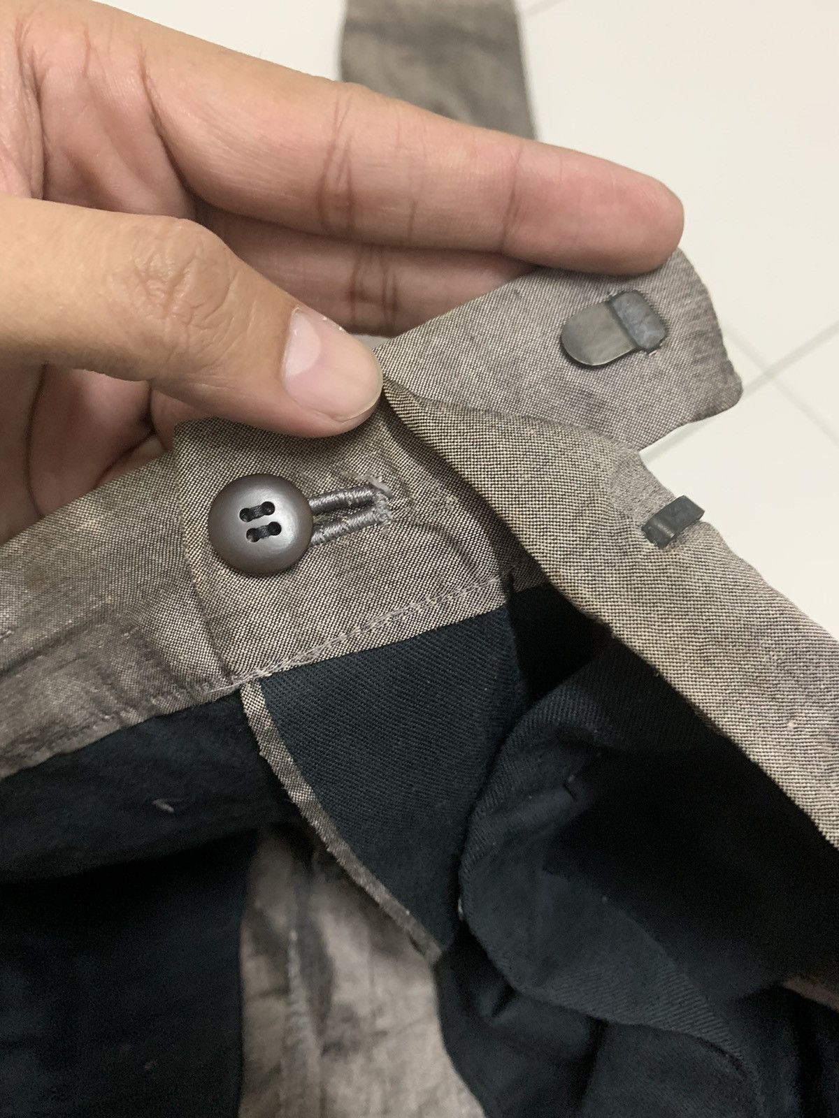5351 POUR LES HOMMES × Japanese Brand Vintage Pants 5351 Pour Less Hommes Size 30" / US 8 / IT 44 - 9 Thumbnail