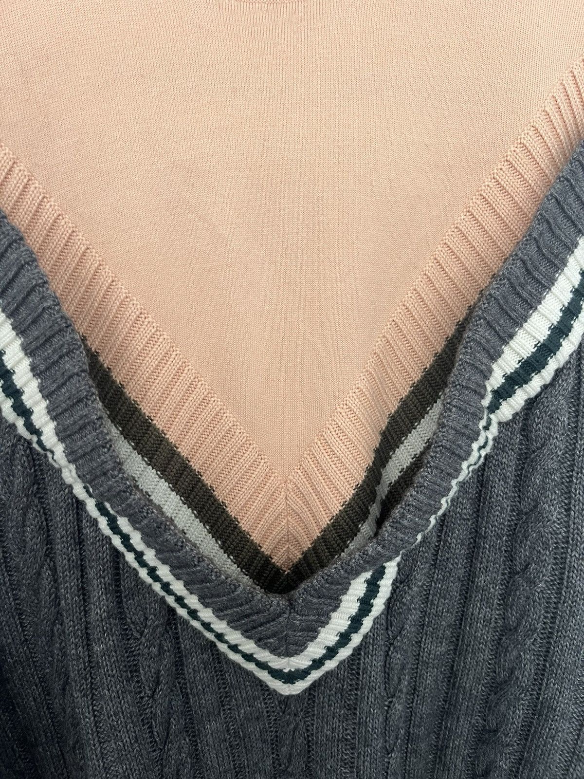 Y/Project Y/Project grey/ peach knit double layer dress Size S / US 4 / IT 40 - 4 Thumbnail