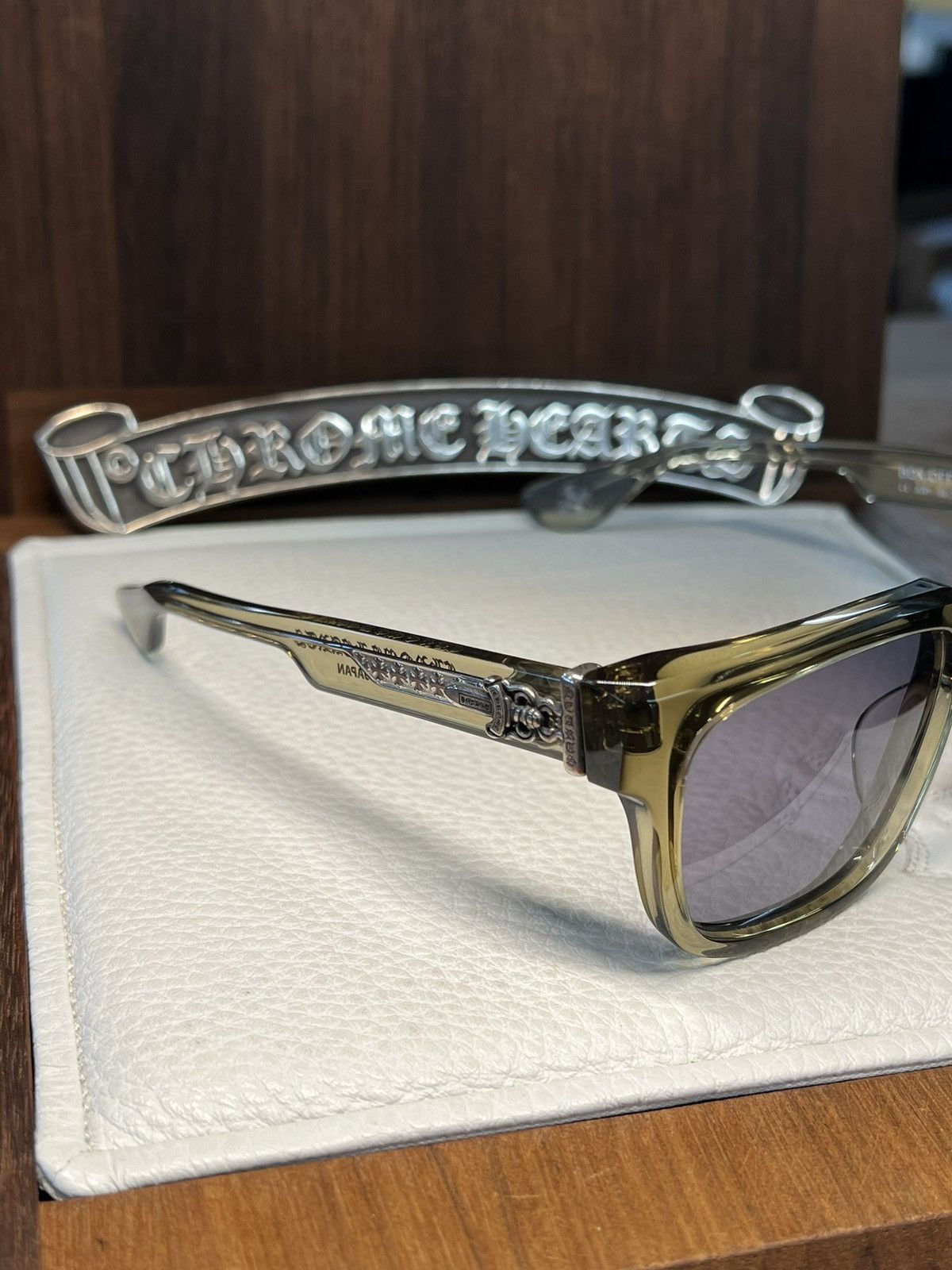 Chrome Hearts Chrome Hearts Box Officer Sunglasses Size ONE SIZE - 3 Thumbnail