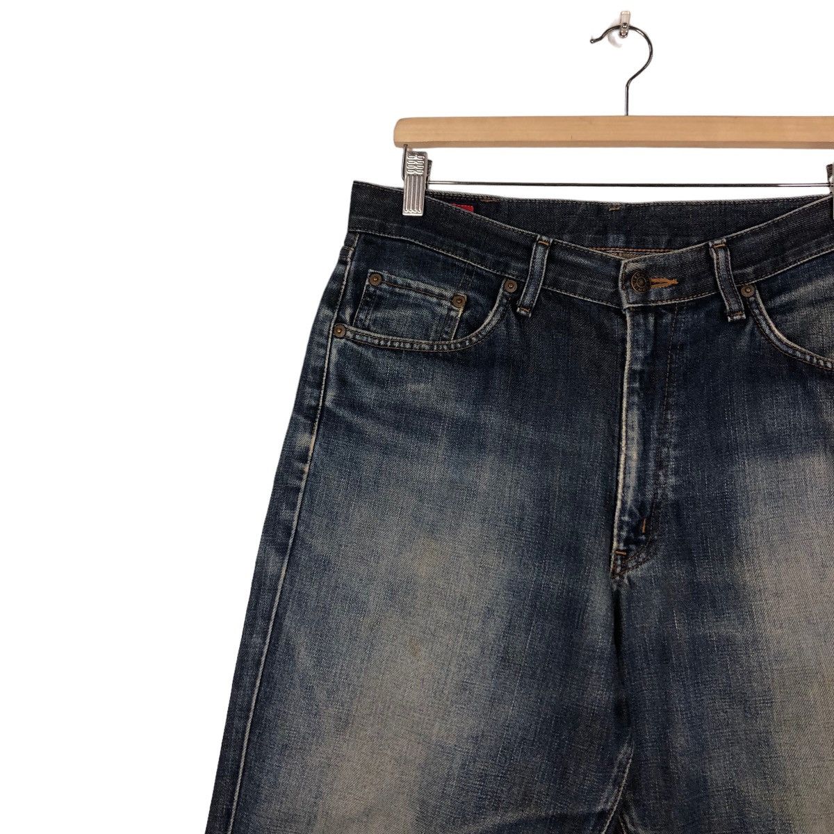 Edwin 🔥Vintage Edwin 503 Denim Jeans Flare Issey Miyake Size US 32 / EU 48 - 7 Thumbnail