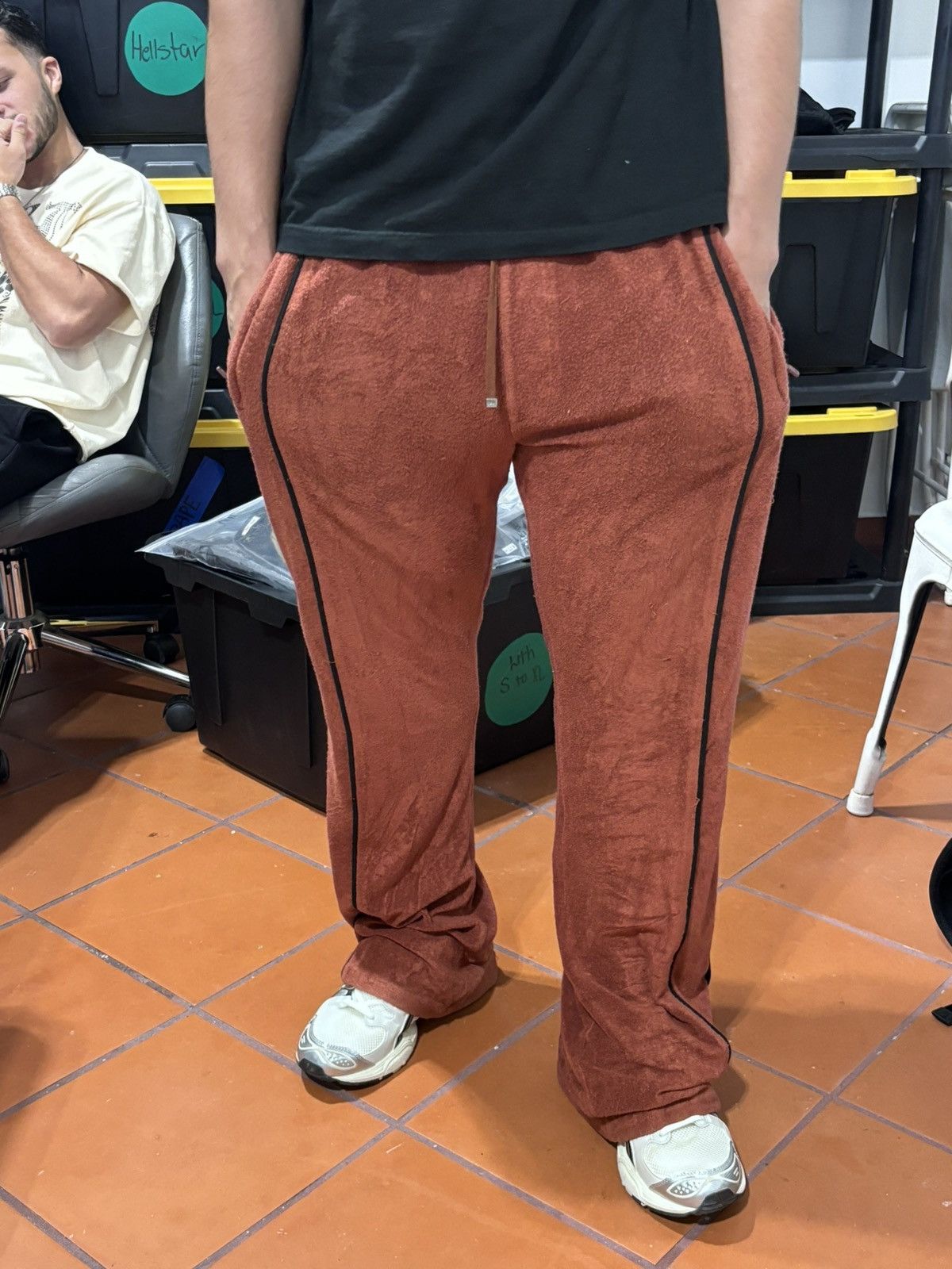 Amiri Amiri Western Fir Brick Track Pant Size US 38 / EU 54 - 10 Thumbnail