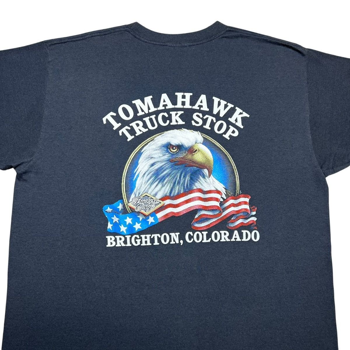 Other Vtg 1988 Truckers Only On The Road Again 3D Emblem T-Shirt Size US XL / EU 56 / 4 - 9 Thumbnail