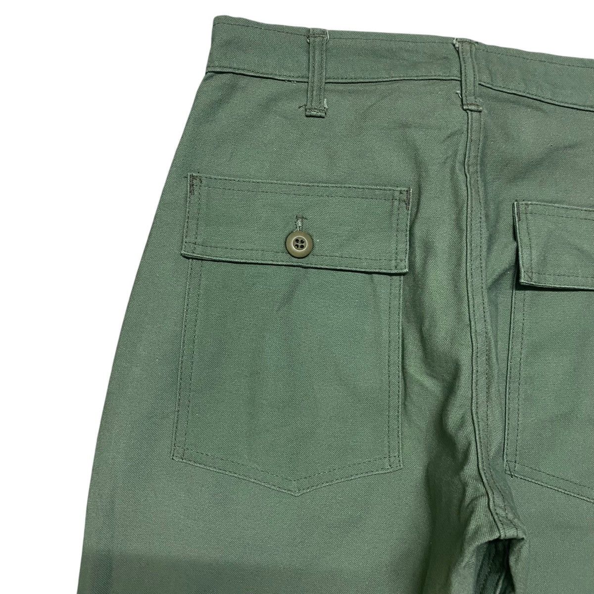 Japanese Brand Vintage GUNG HO Sateen Fatigue Pants Size US 30 / EU 46 - 10 Thumbnail