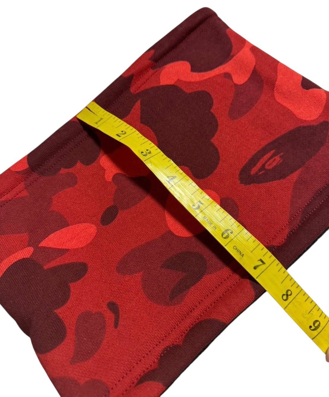 Bape BAPE Fleece Scarf Red camo Size ONE SIZE - 2 Thumbnail