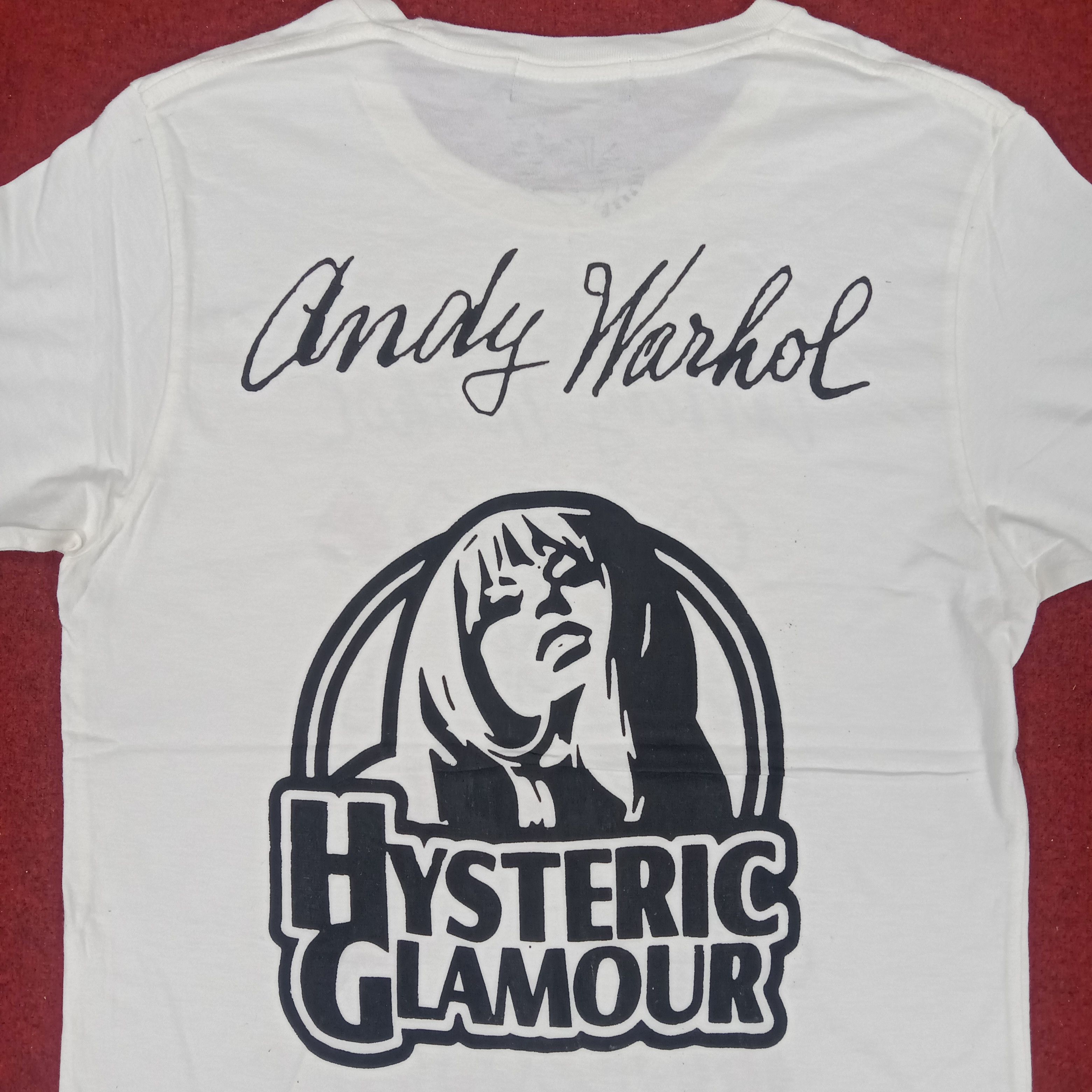 Andy Warhol × Hysteric Glamour × Japanese Brand Hysteric Glamour X Andy Warhol Custom Art Style Tshirt Size US S / EU 44-46 / 1 - 2 Thumbnail