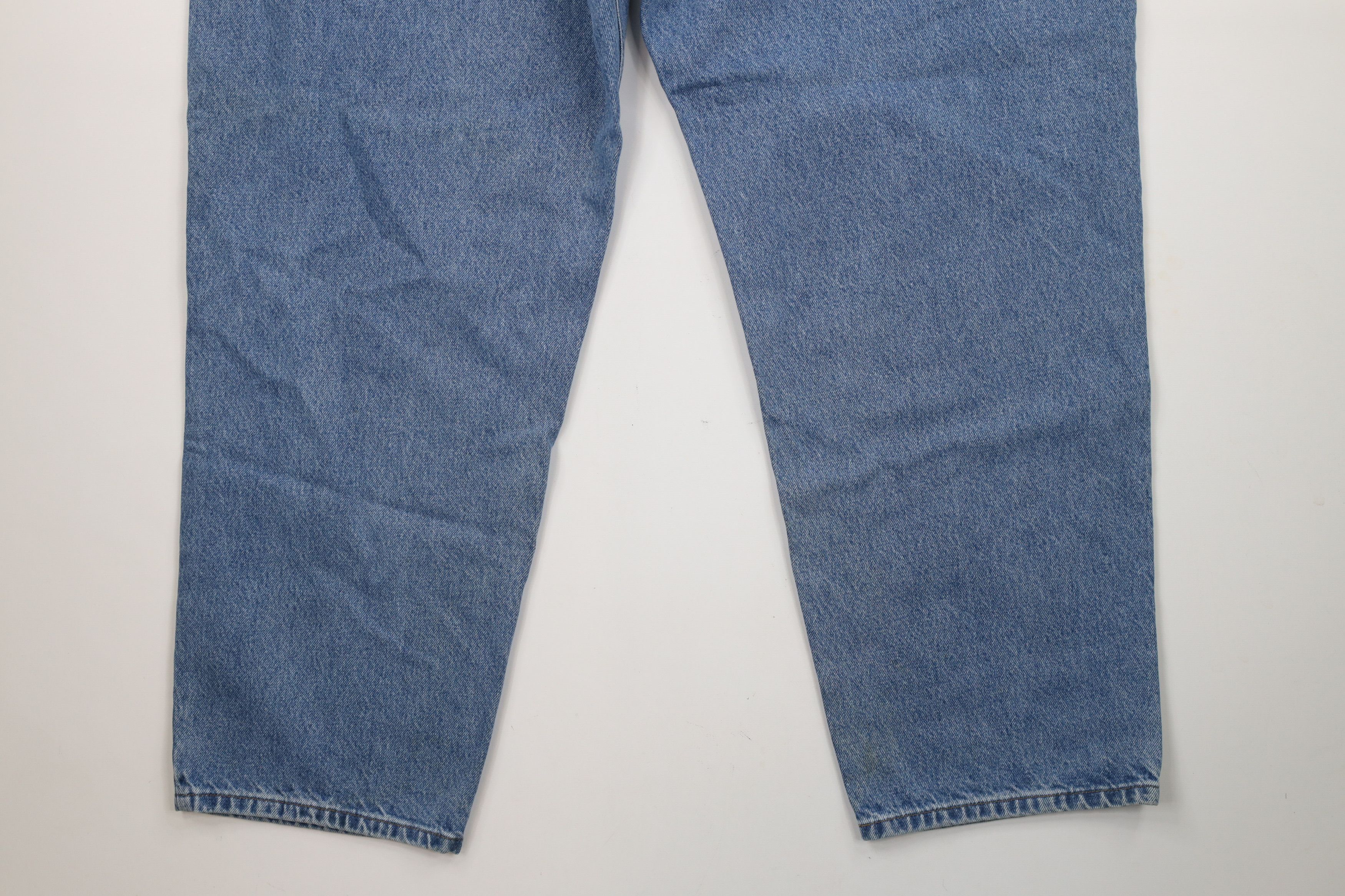 Carhartt × Vintage Vintage Carhartt Spell Out Relaxed Fit Denim Jeans Blue Size US 44 / EU 60 - 12 Thumbnail