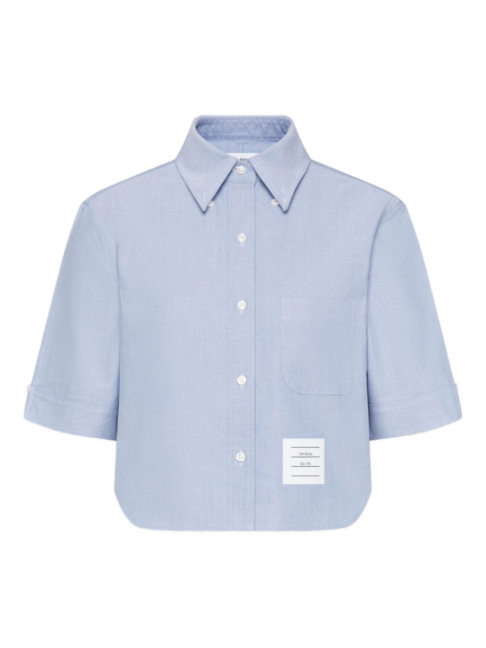 Thom Browne COTTON CROPPED SHIRT Size M / US 6-8 / IT 42-44 - 1 Thumbnail