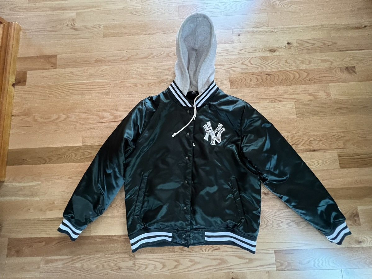 Kith Kith For MLB New York Yankees Gorman Bomber Jacket Emerald 