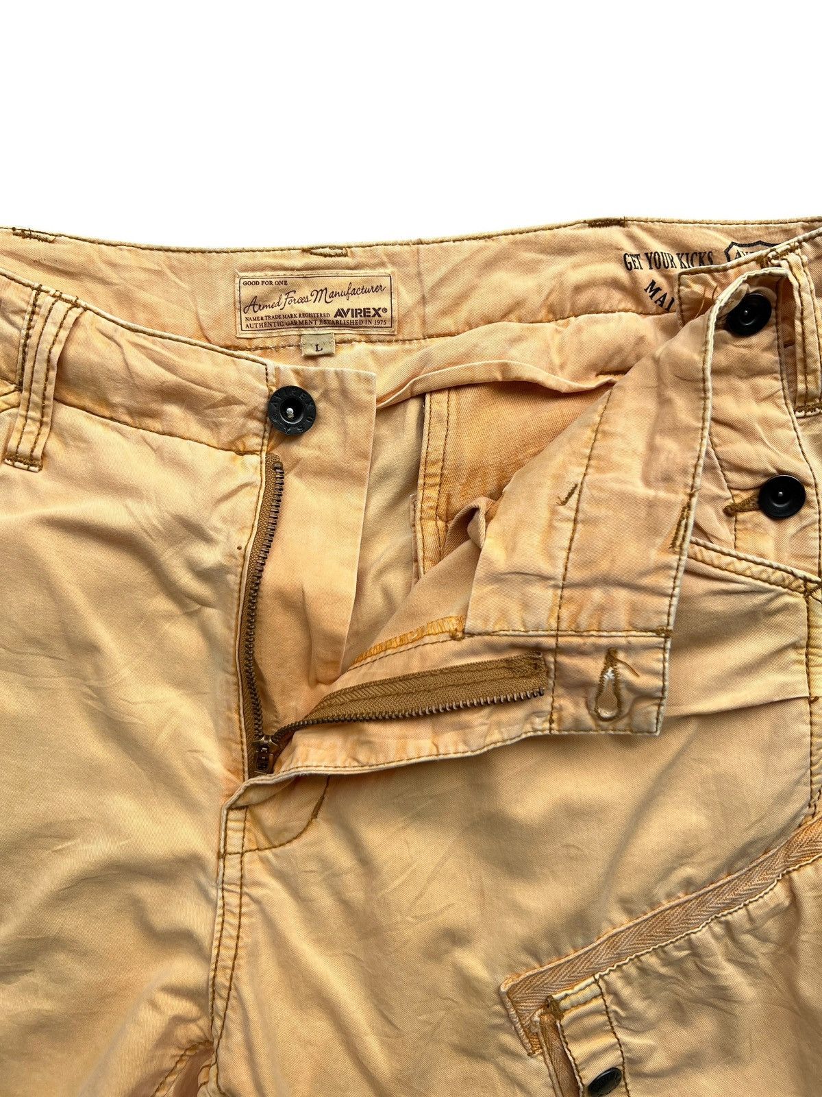 Avirex Avirex Bondage Multipocket Tactical Cargo Faded Pants 34x32 Size US 34 / EU 50 - 6 Thumbnail