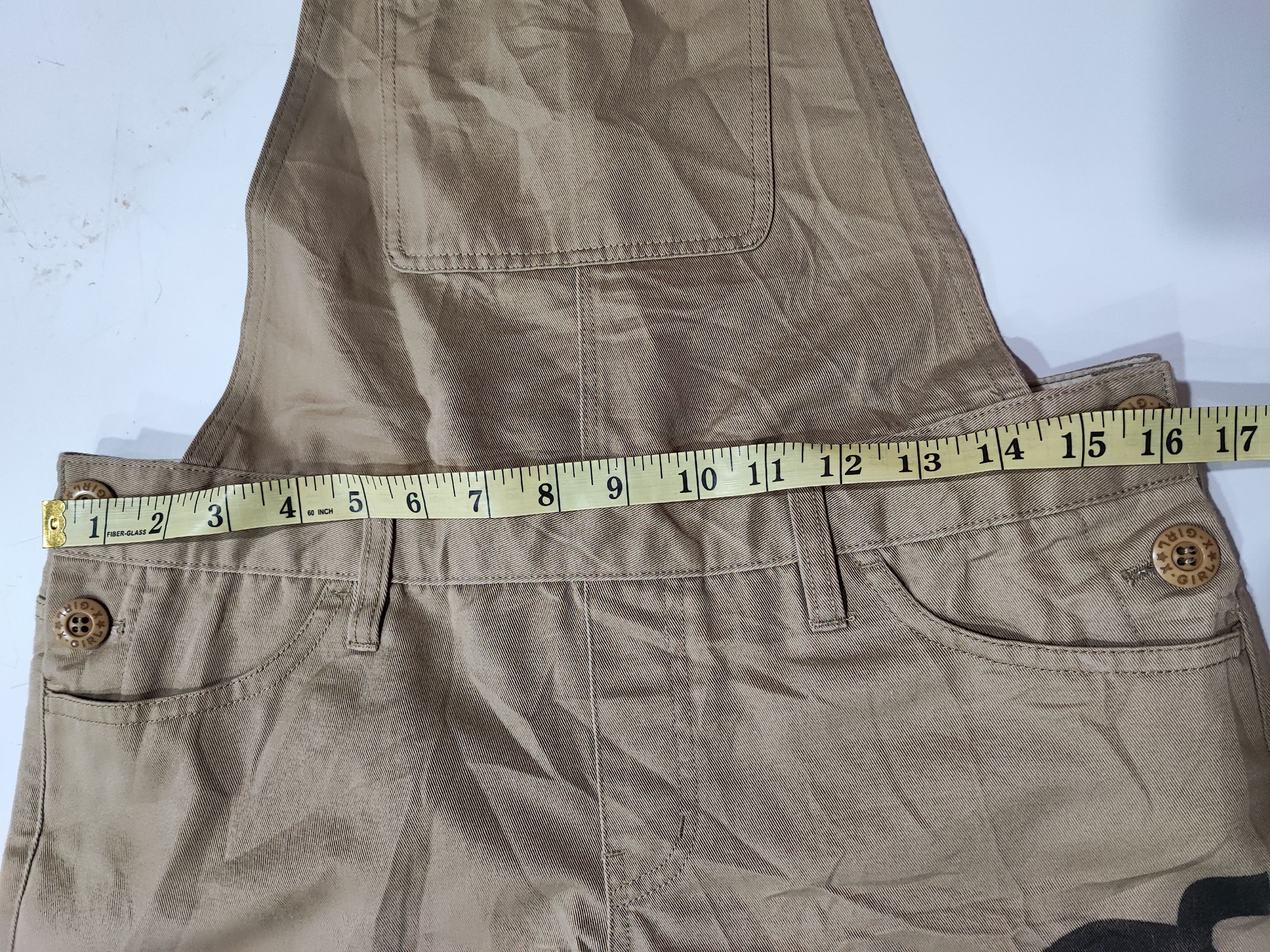 Girl Skateboards Dickies X girl Jumpsuit Short Size US 31 - 16 Thumbnail