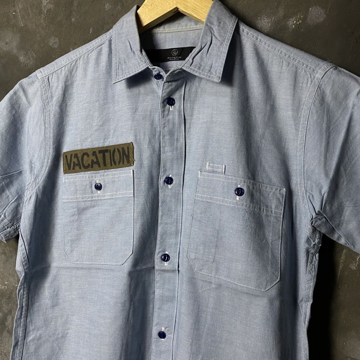Japanese Brand × United Arrows beauty & youth united arrows vacation chambray shirt Size US M / EU 48-50 / 2 - 1 Thumbnail