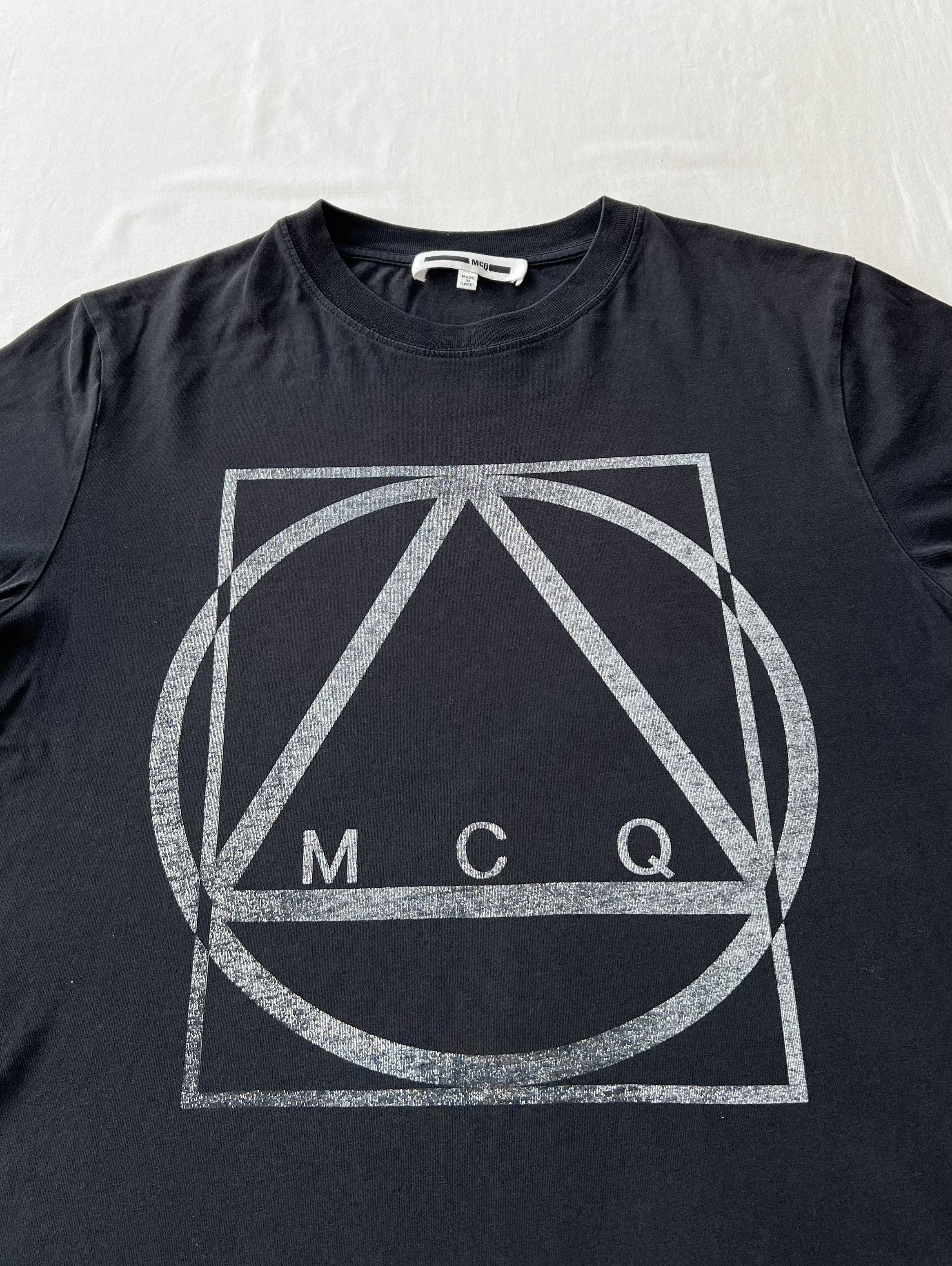 Alexander McQueen Alexander McQueen MCQ Black T-shirt Size US M / EU 48-50 / 2 - 3 Thumbnail