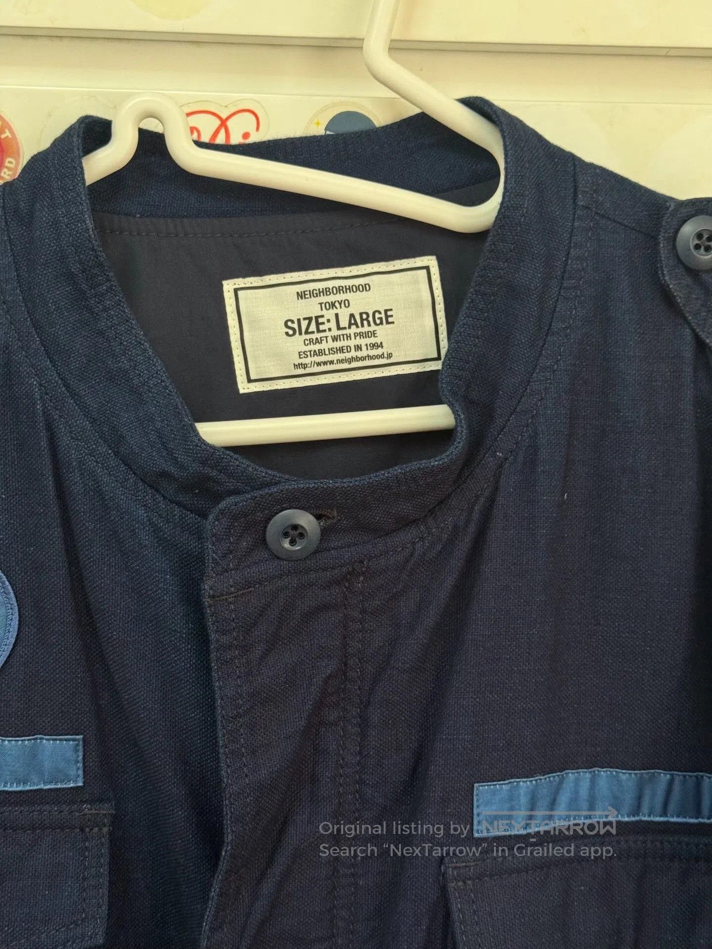 Wtaps Neighborhood 18ss M65 Indigo Military Jacket. Size US L / EU 52-54 / 3 - 2 Thumbnail