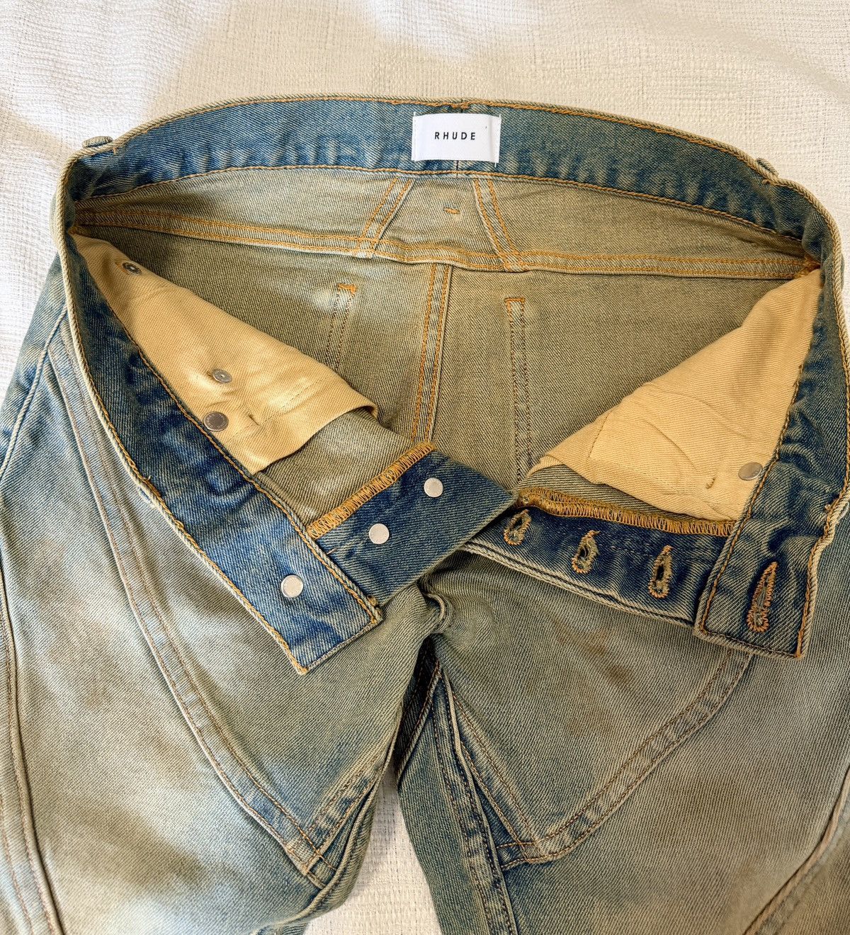 Rhude Rhude Roadster Denim Jeans Size US 30 / EU 46 - 14 Thumbnail