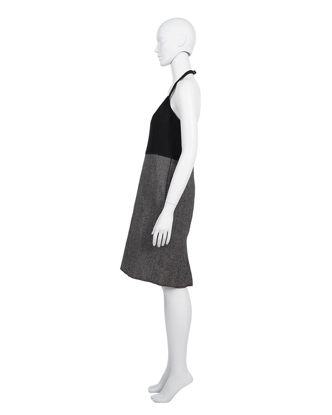 Miu Miu Miu Miu F/W2000 Halter Neck Wool Dress Size M / US 6-8 / IT 42-44 - 4 Thumbnail