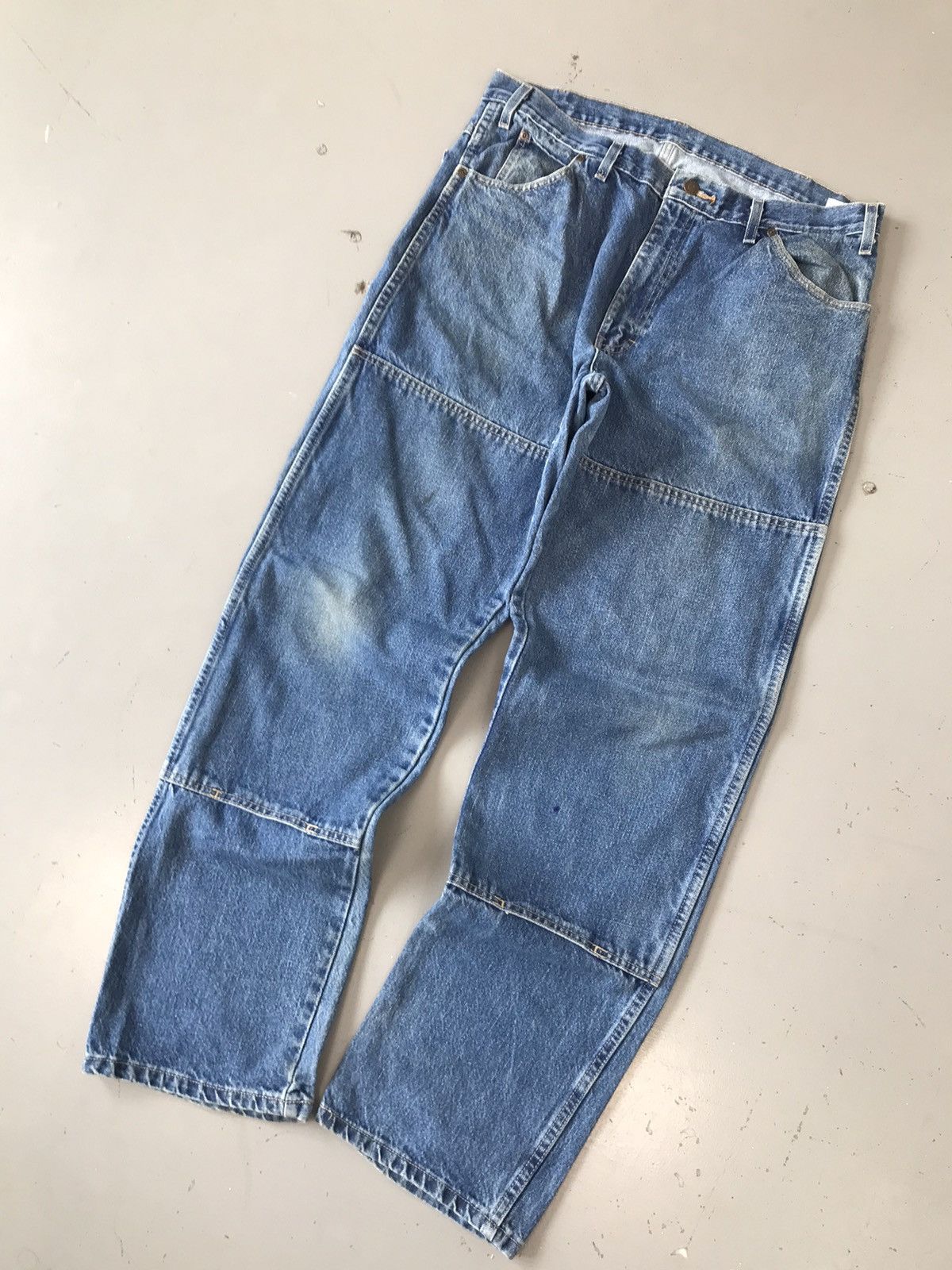 Dickies × Vintage Vintage dickies double knee denim Size US 36 / EU 52 - 2 Thumbnail