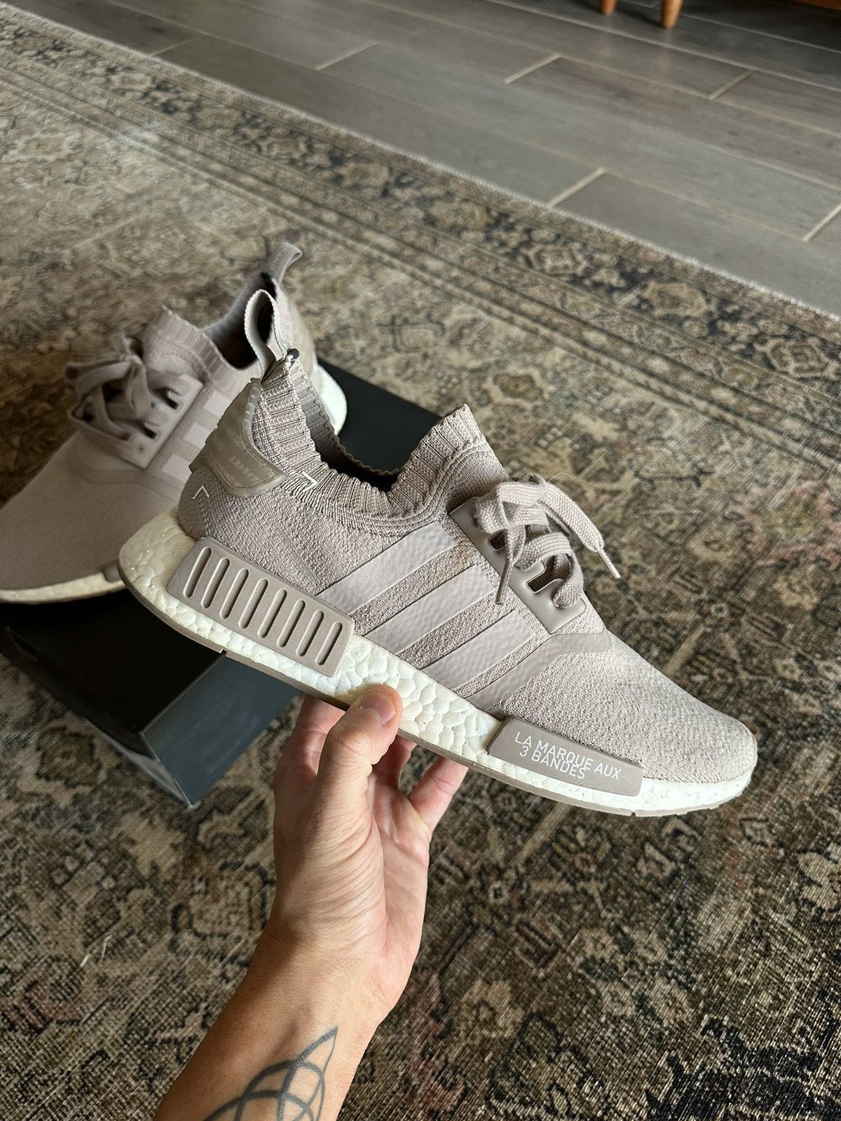 Adidas Adidas NMD French Beige Grailed