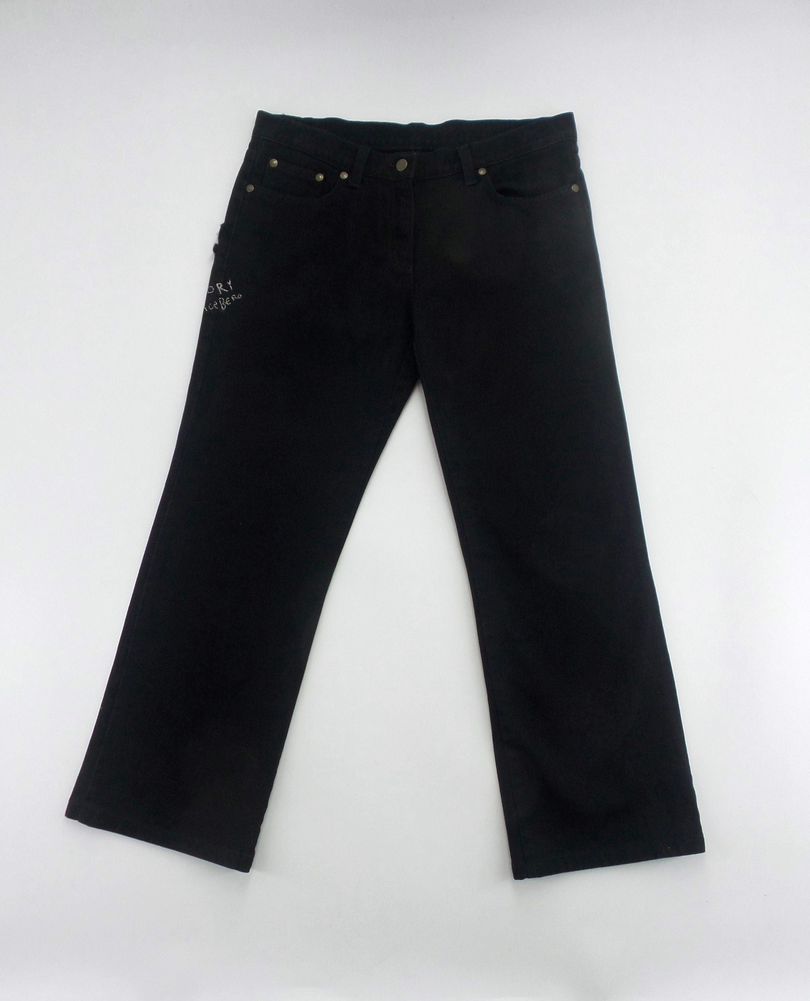 Iceberg History Iceberg × Peanuts Black Jeans W15xL34.5 Size US 29 - 1 Thumbnail