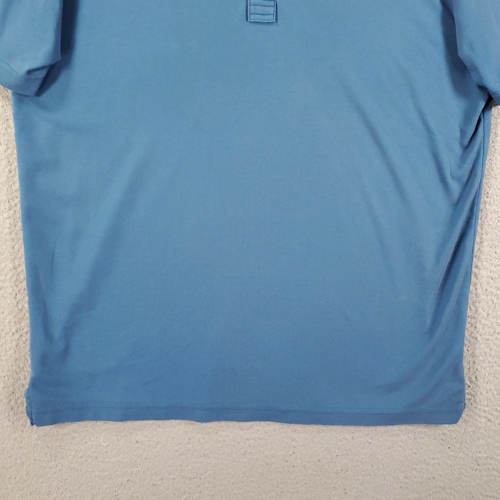 TravisMathew Travis Mathew Shirt XL Blue Polo Short Sleeve Pullover Pima Cotton Mens Size US XL / EU 56 / 4 - 4 Thumbnail