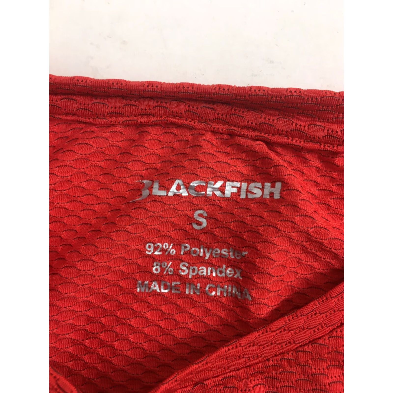 Logo 7 BLACKFISH Shirt Men Red Long Sleeve Logo Crew Neck Pullover Size S Size US L / EU 52-54 / 3 - 7 Thumbnail