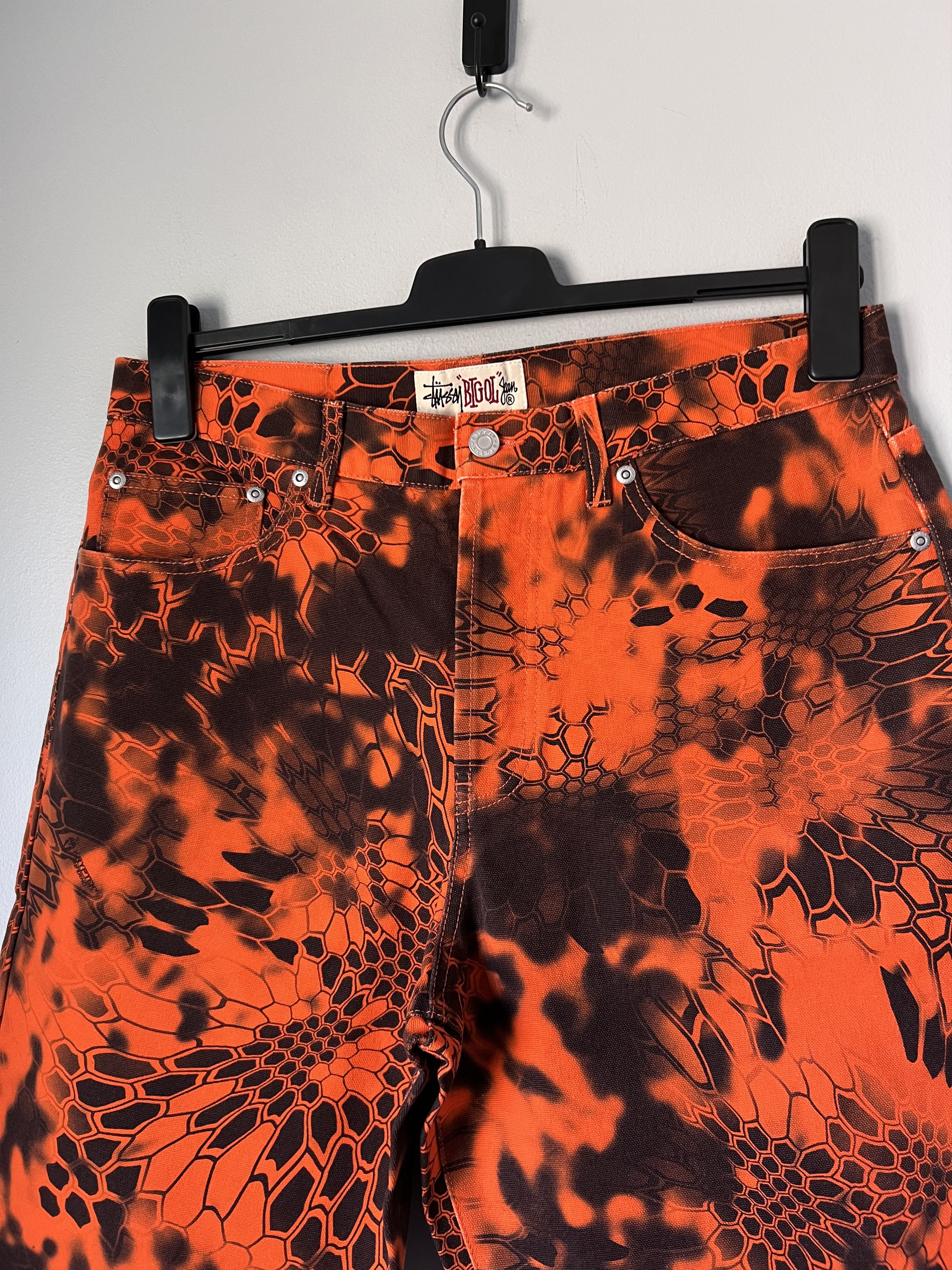 Stussy Stussy Big Ol Jeans in Inferno Kryptek Camo Size US 32 / EU 48 - 2 Thumbnail