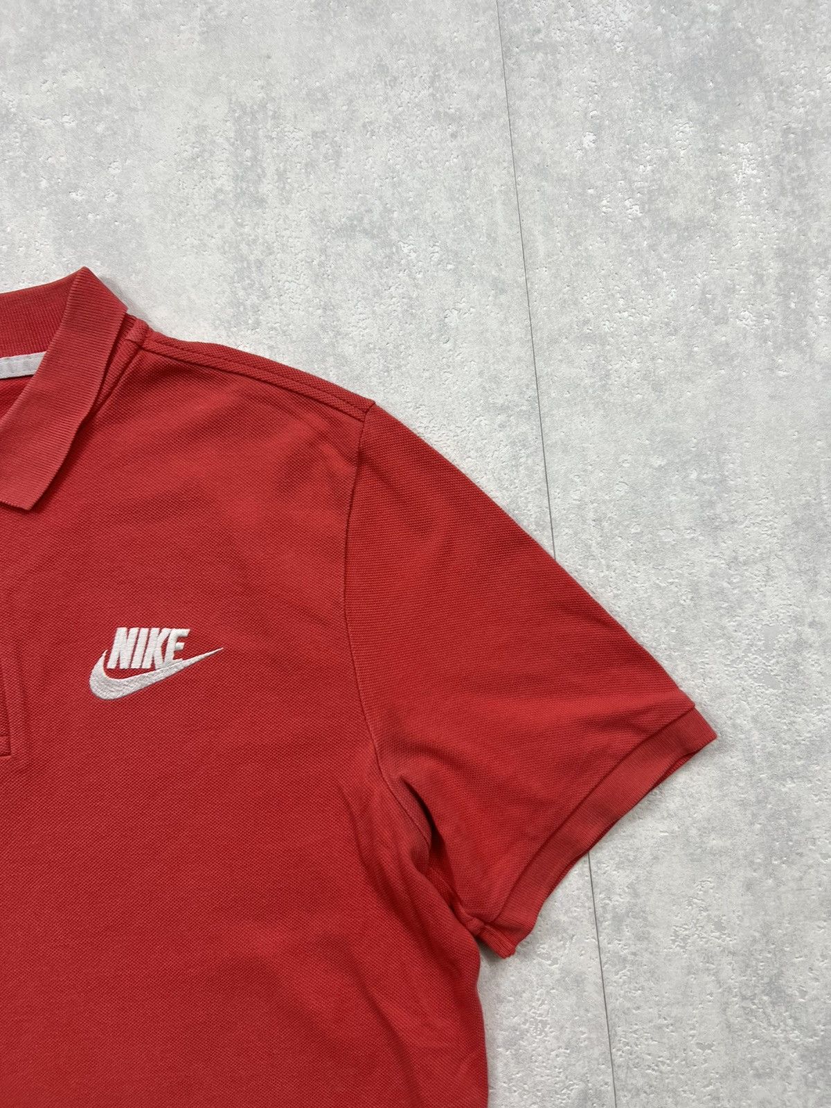 Nike 00’s NIKE RETRO Y2K POLO T-SHIRT BIG SWOOSH LOGO Size US M / EU 48-50 / 2 - 3 Thumbnail