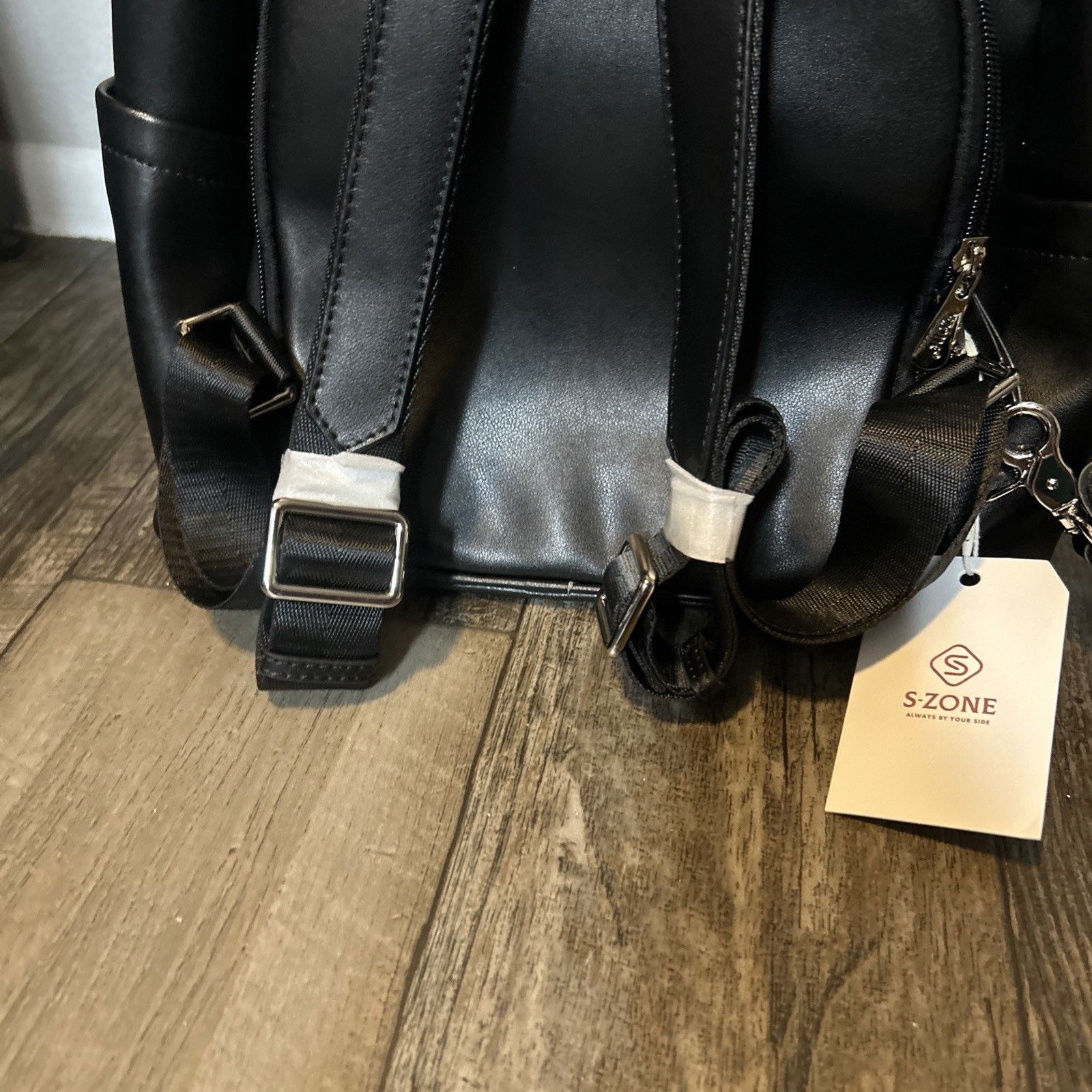 Vintage Leather Backpack Purses Antitheft Soft Rucksack Ladies Size ONE SIZE - 2 Thumbnail