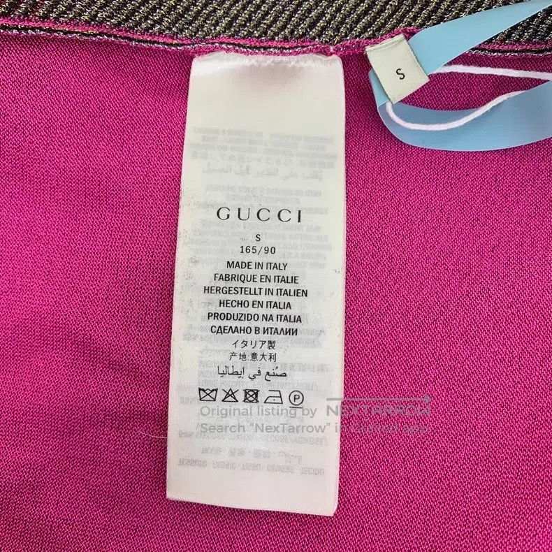 Gucci Gucci Multi-colour geometric pattern tiger head print roun Size S / US 4 / IT 40 - 7 Thumbnail
