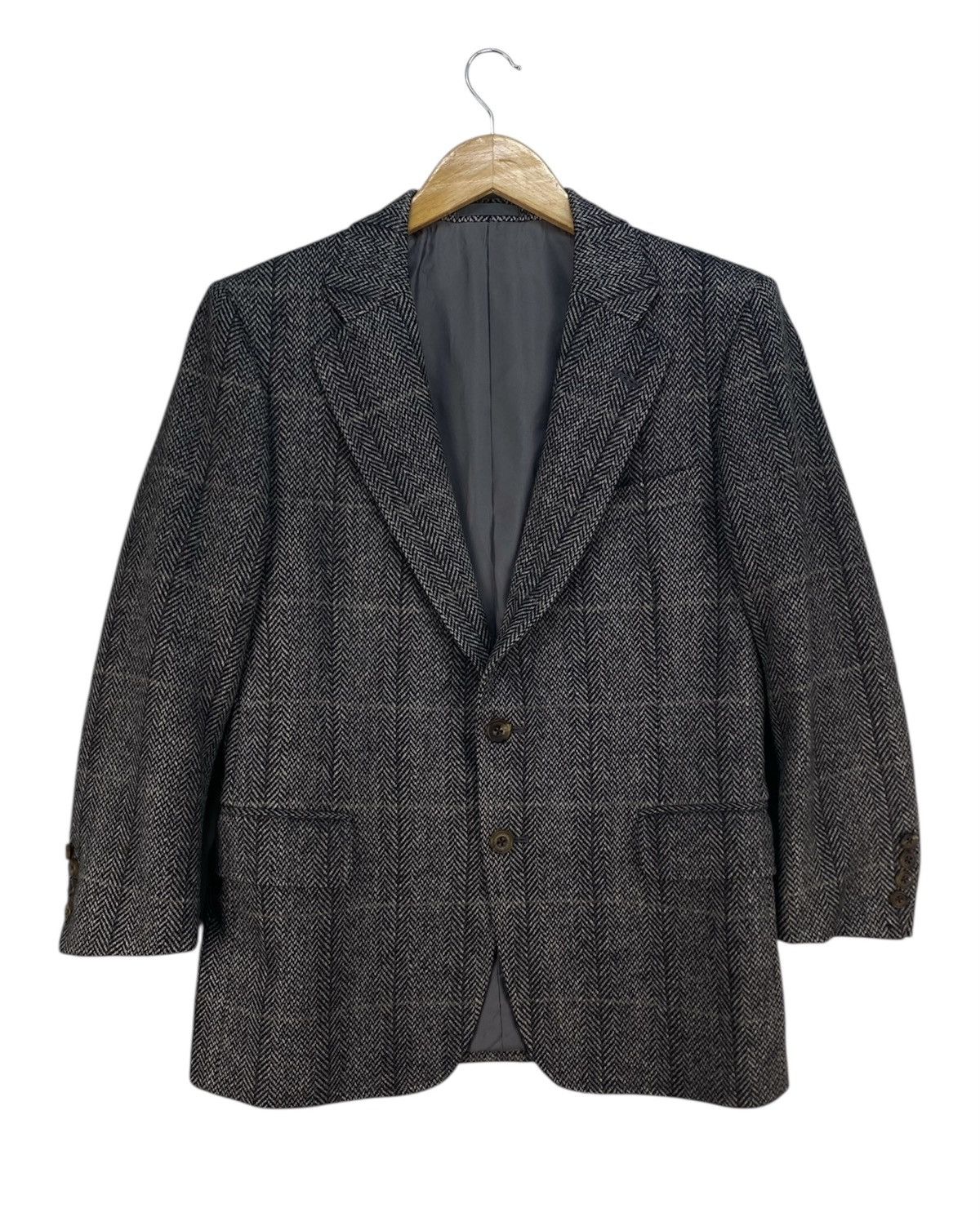 Burberry Vintage burberry Wool Blazer Size US M / EU 48-50 / 2 - 2 Thumbnail