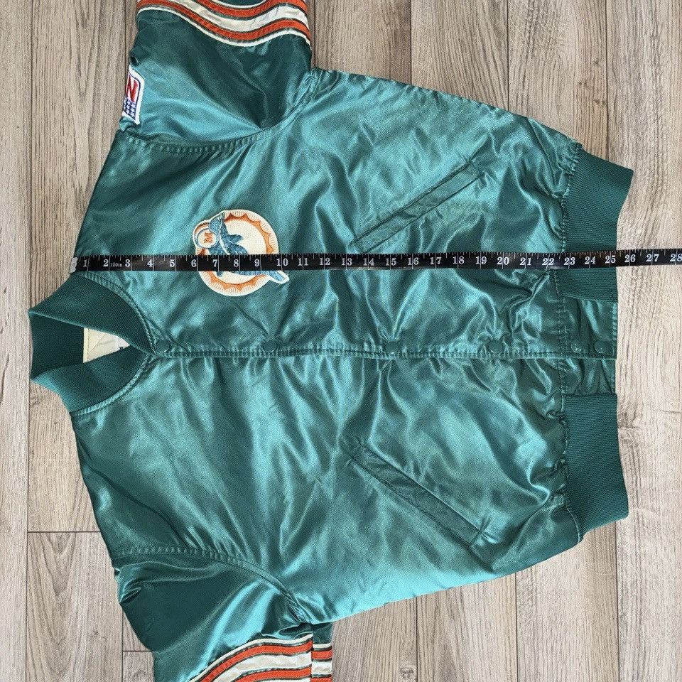 Starter 80s Starter Pro Line Miami Dolphins satin bomber jacket Size US L / EU 52-54 / 3 - 8 Thumbnail