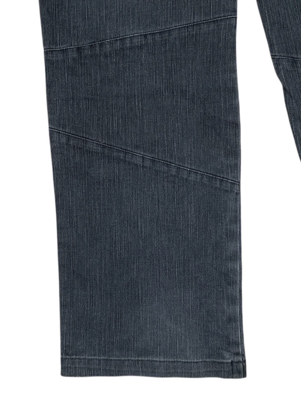 Japanese Brand × Le Grande Bleu (L.G.B.) × Vintage Vintage Japanese Brand Slash Number Jeans 2000s Size US 29 - 7 Thumbnail