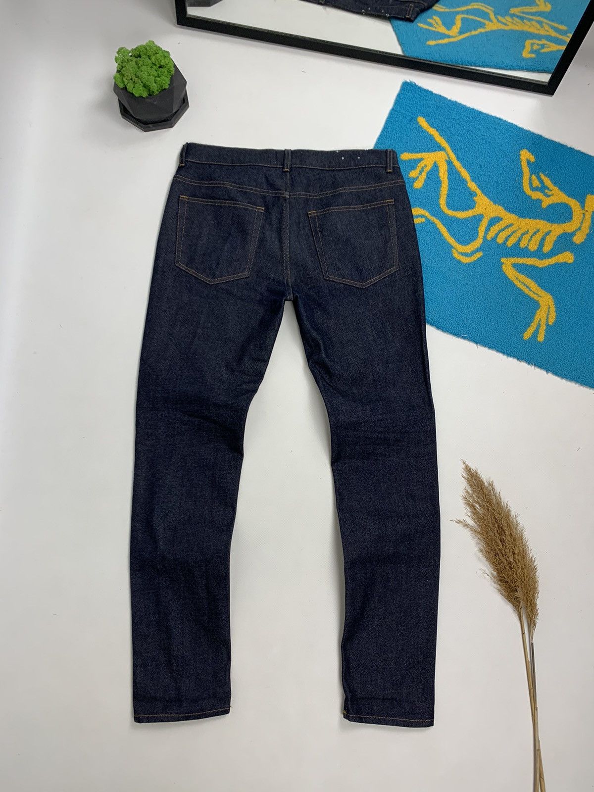 Acne Studios × Designer Acne Studious Regular Fit Navy Jeans Size US 34 / EU 50 - 2 Thumbnail