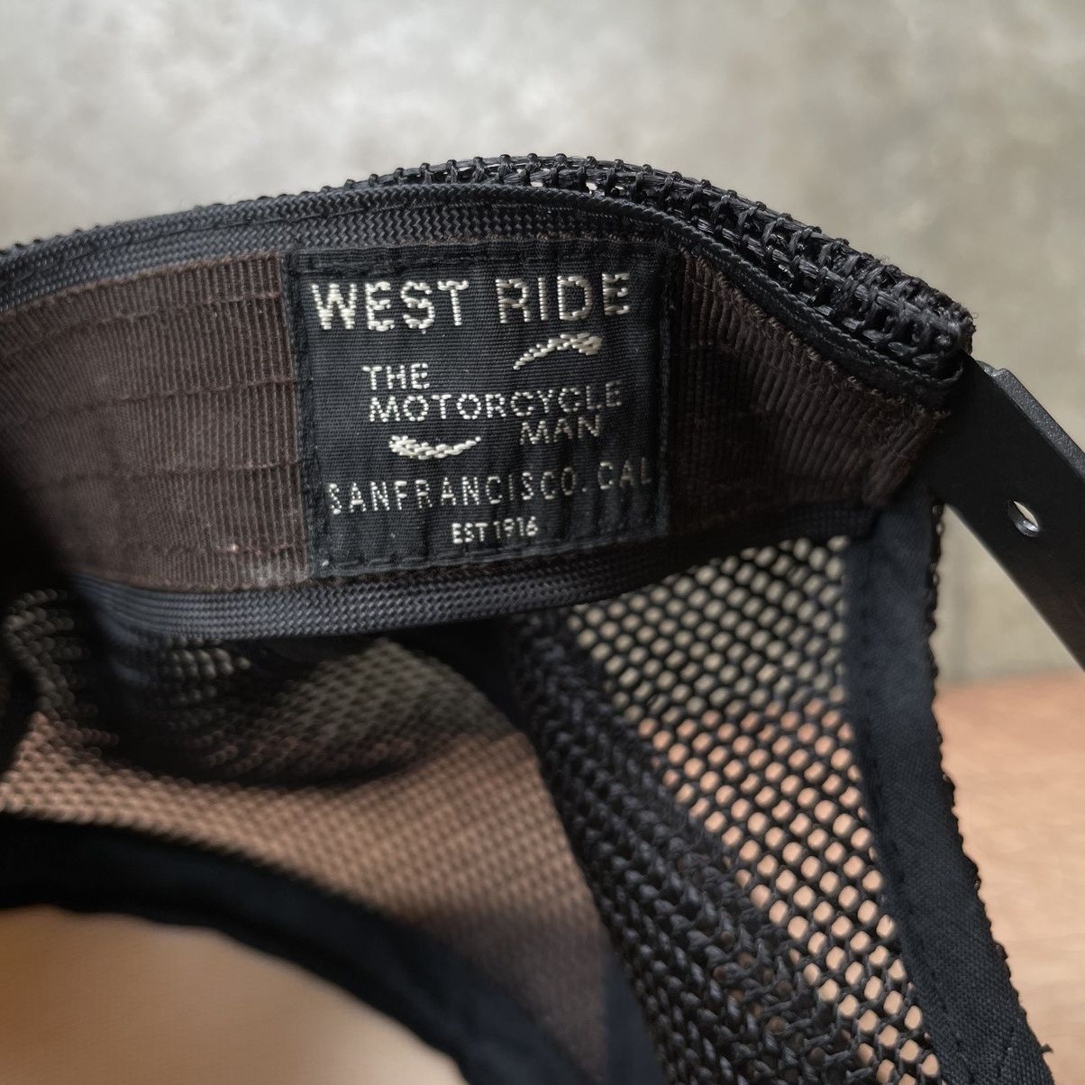 Japanese Brand West ride motorcycle clothing cap Size ONE SIZE - 4 Thumbnail