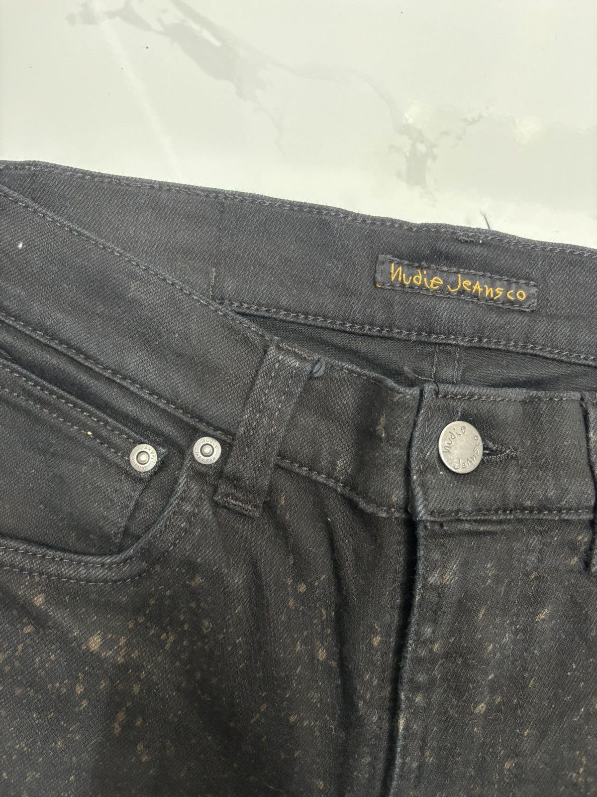 Japanese Brand × Nudie Jeans × Undercover RARE DISTRESSED NUDIE JEANS UNDERCOVER DESIGN Size US 30 / EU 46 - 10 Thumbnail