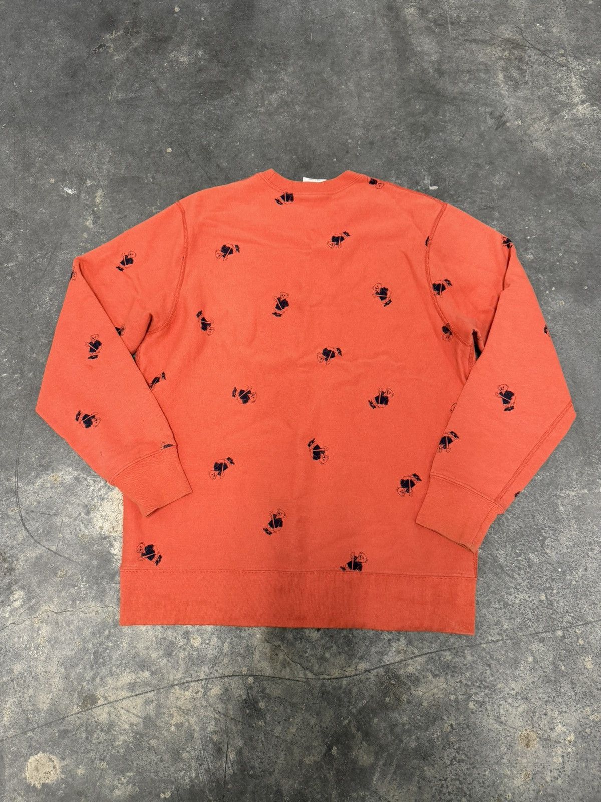 Acapulco Gold ACAPULCO GOLD Men's Sweatshirt w/ Allover Lo Life Bear Sz L Size US L / EU 52-54 / 3 - 5 Thumbnail