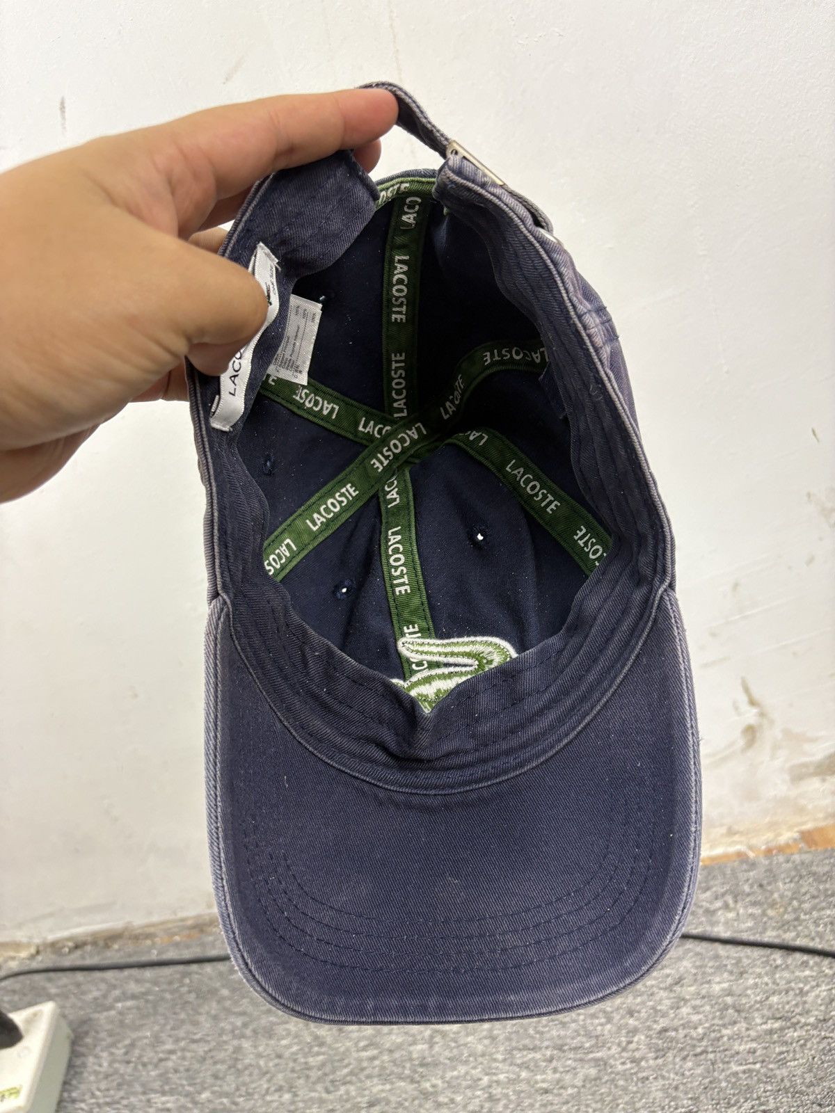 Lacoste Lacoste Sunfaded Cap Size ONE SIZE - 5 Thumbnail