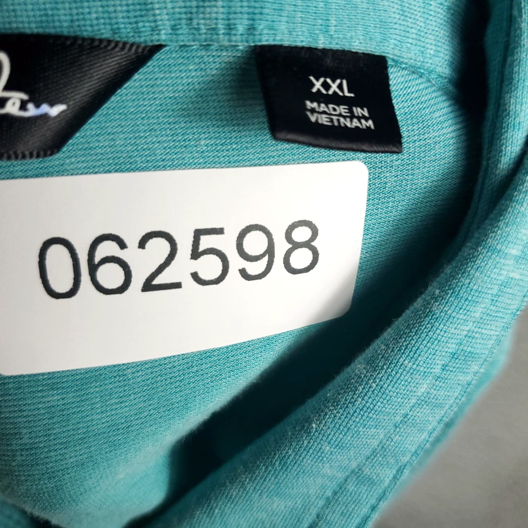 TravisMathew VINTAGE Travis Mathew Polo Shirt Mens 2XL Teal Striped Short Sleeve Golf Casual Shirt Mens 2XL Teal Striped Polo Size US XXL / EU 58 / 5 - 8 Thumbnail