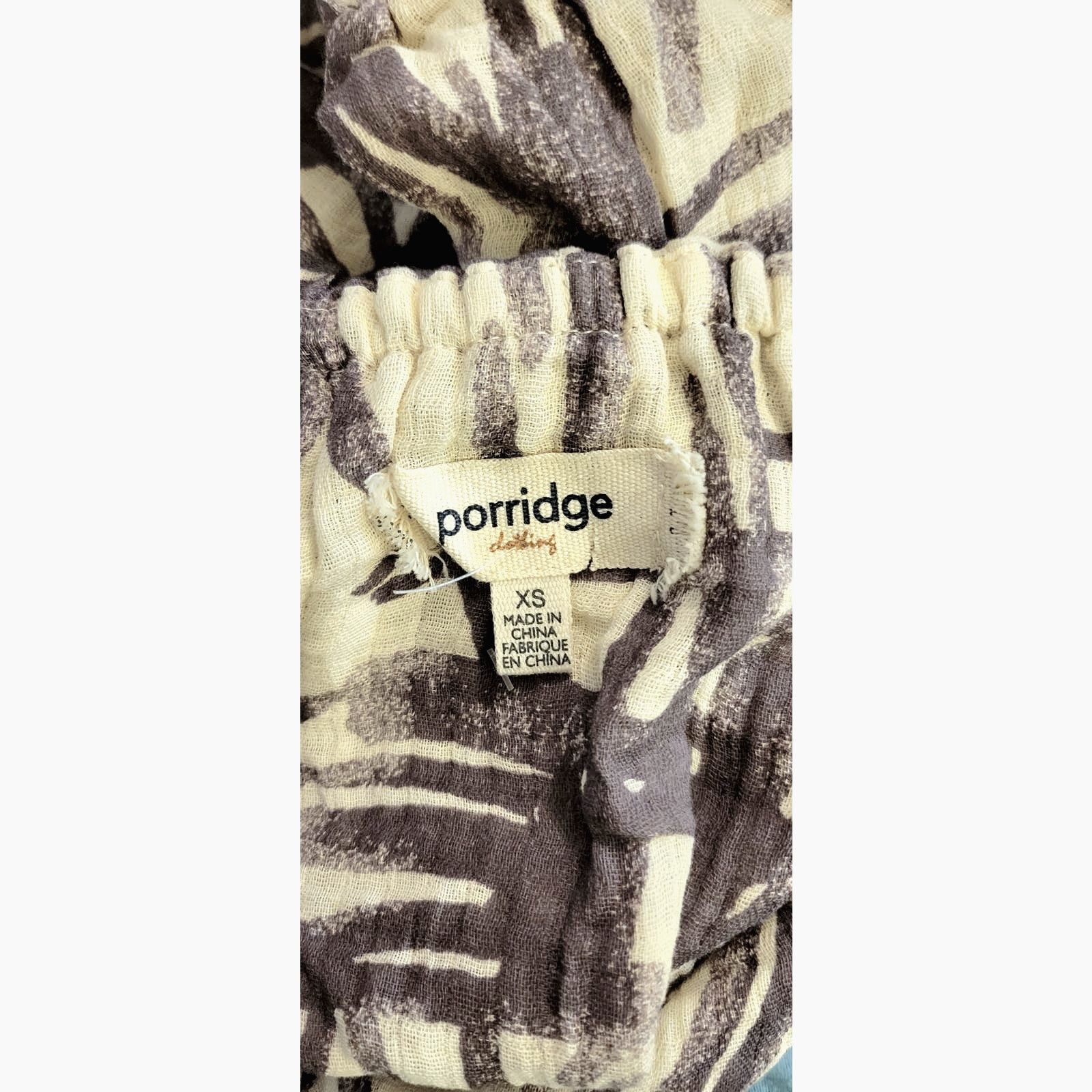 Anthropologie New Anthropologie PORRIDGE Ruffled Boat Neck Blouse $110 XS Size XS / US 0-2 / IT 36-38 - 4 Thumbnail