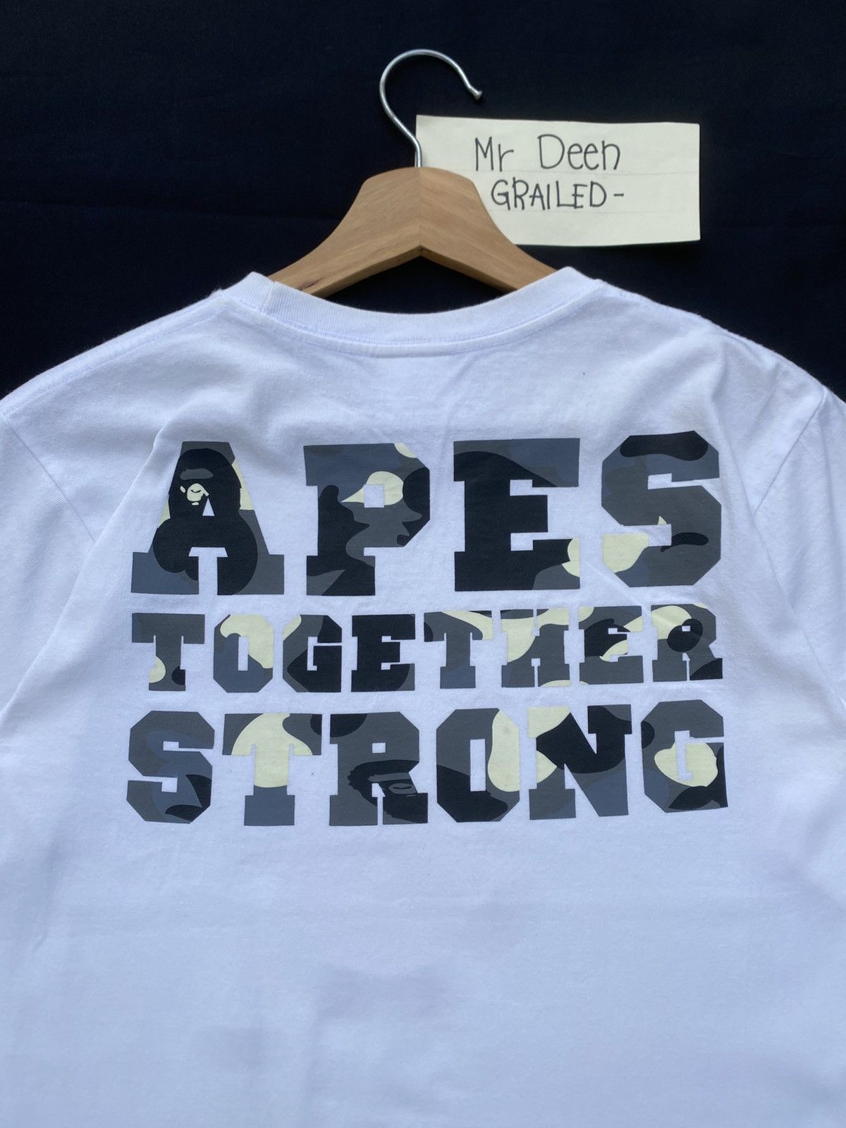 Bape Rare BAPE A Bathing Ape City Camo College ATS Tee Size US S / EU 44-46 / 1 - 2 Thumbnail