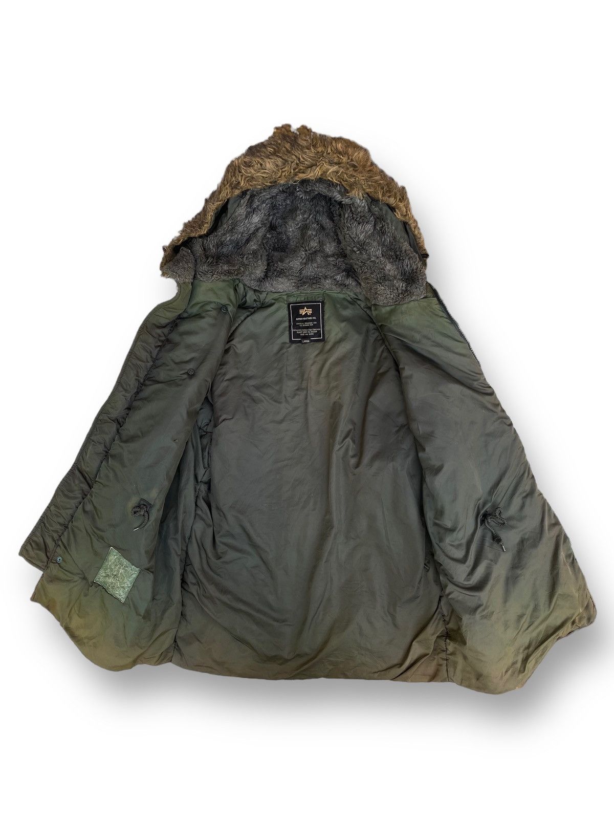 Alpha Industries Vintage Alpha Industries Bomber Hoodies Jacket. #C2 Size US L / EU 52-54 / 3 - 5 Thumbnail