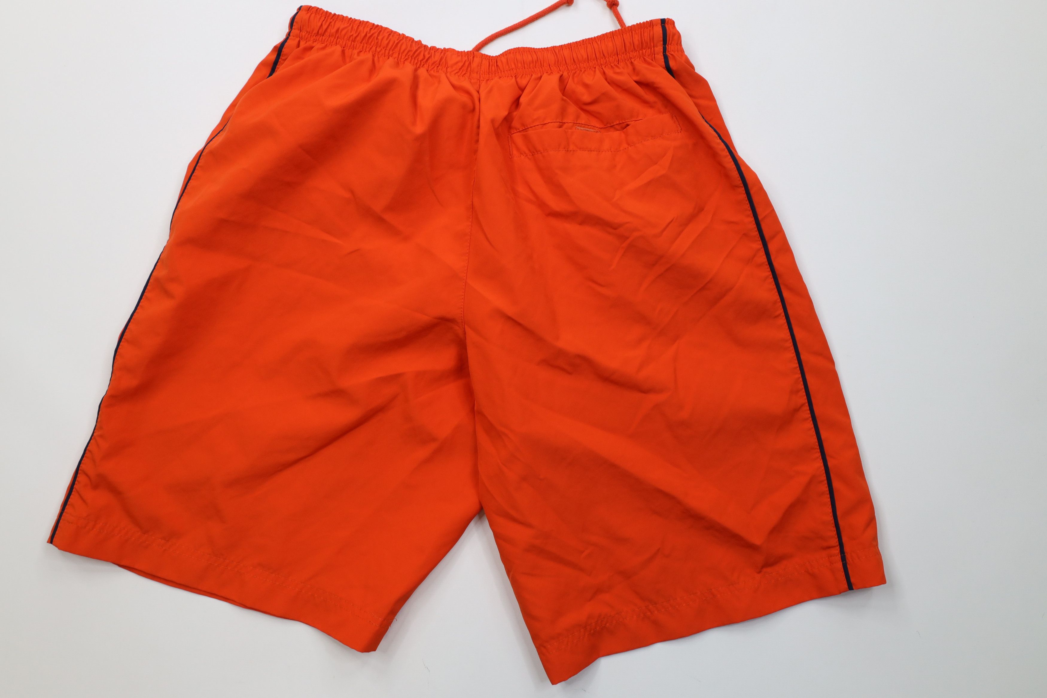 Nike Vintage Y2K Nike Mini Swoosh Lined Above Knee Shorts Orange Size US 32 / EU 48 - 8 Thumbnail