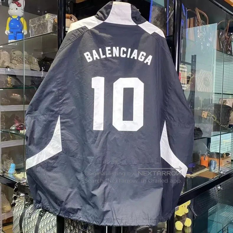 Balenciaga Balenciaga Soccer Team Uniform Jacket Size US M / EU 48-50 / 2 - 2 Thumbnail