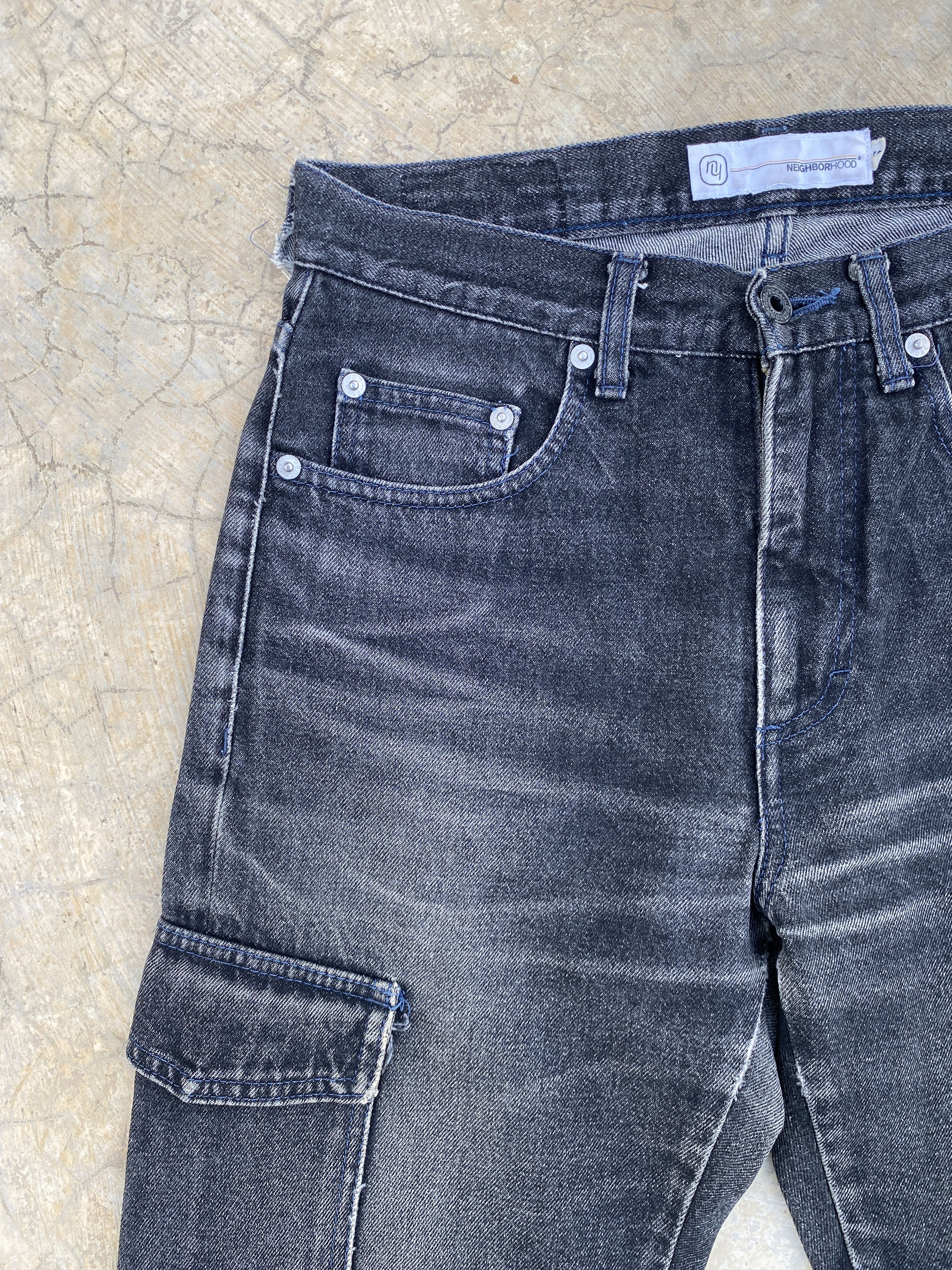 Neighborhood Neighborhood NHD-13 Cargo Jeans Size US 29 - 2 Thumbnail