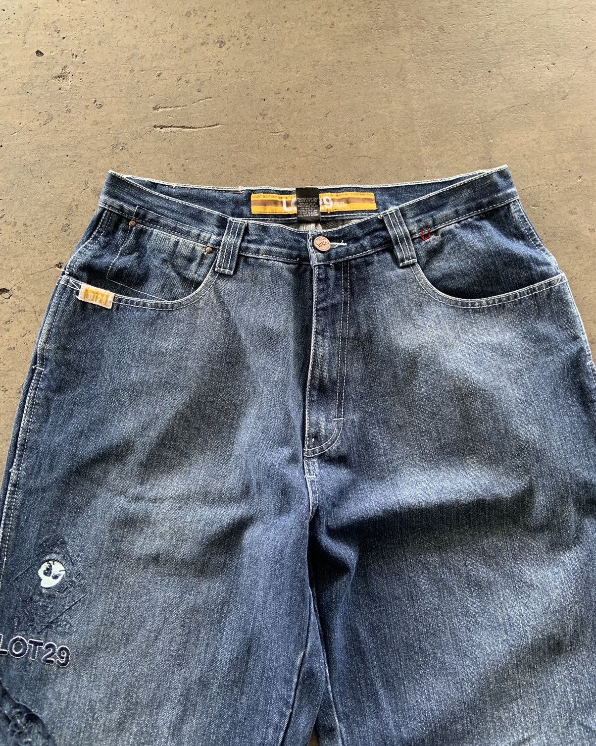 JNCO 2000s Lot29 Denim Super Baggy Jeans Size US 34 / EU 50 - 3 Thumbnail